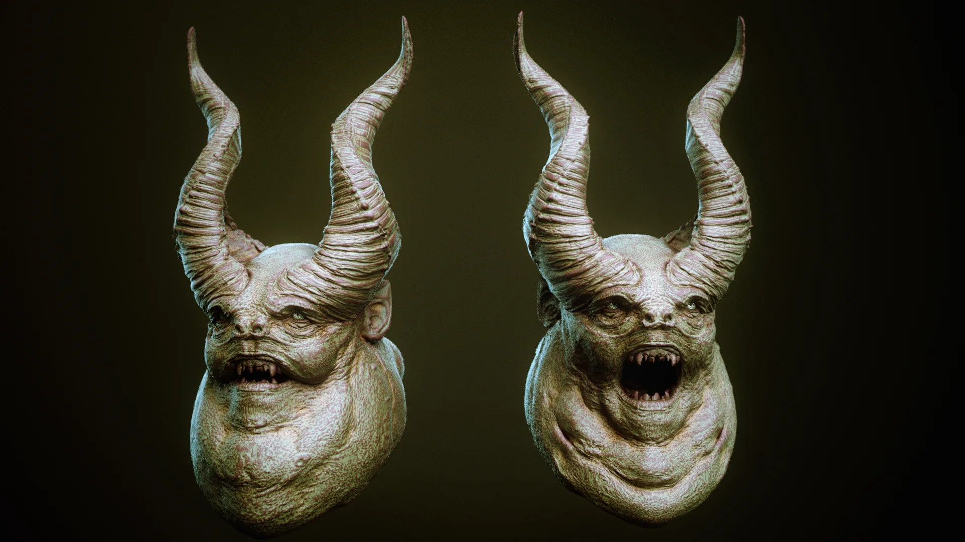 DEMON part 1: 52 Heads with Blendshapes