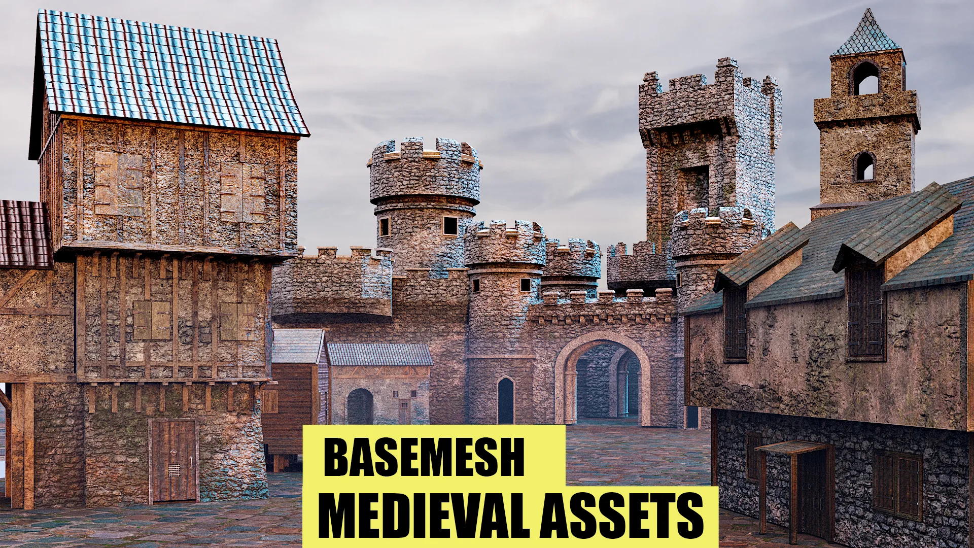 MEDIEVAL ASSETS Vol 2 + Textures