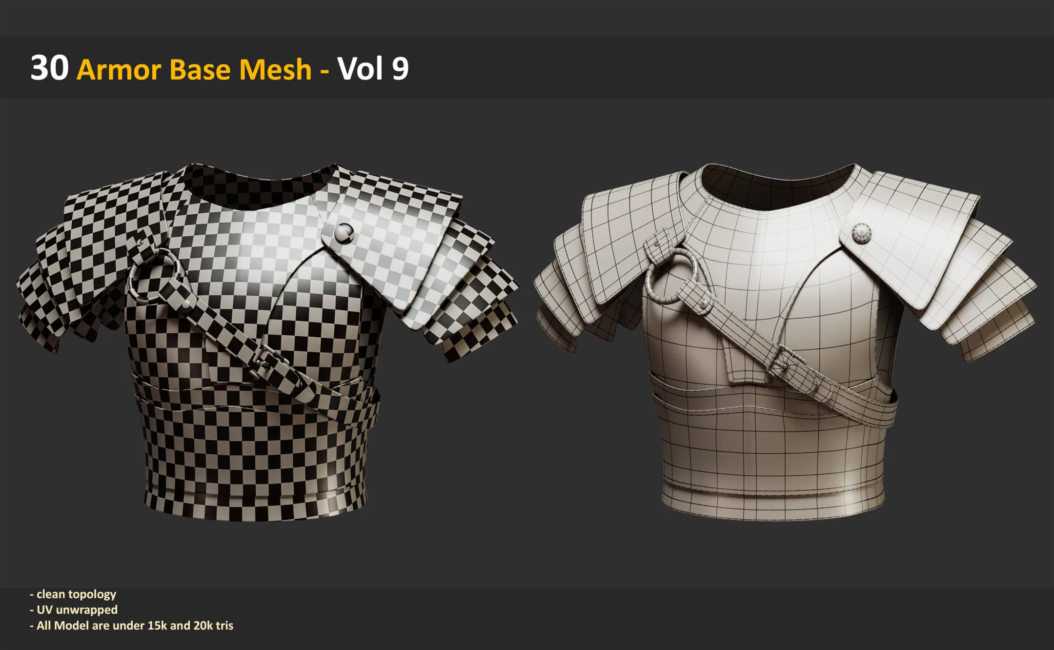 30 Armor Base Mesh - Vol 9