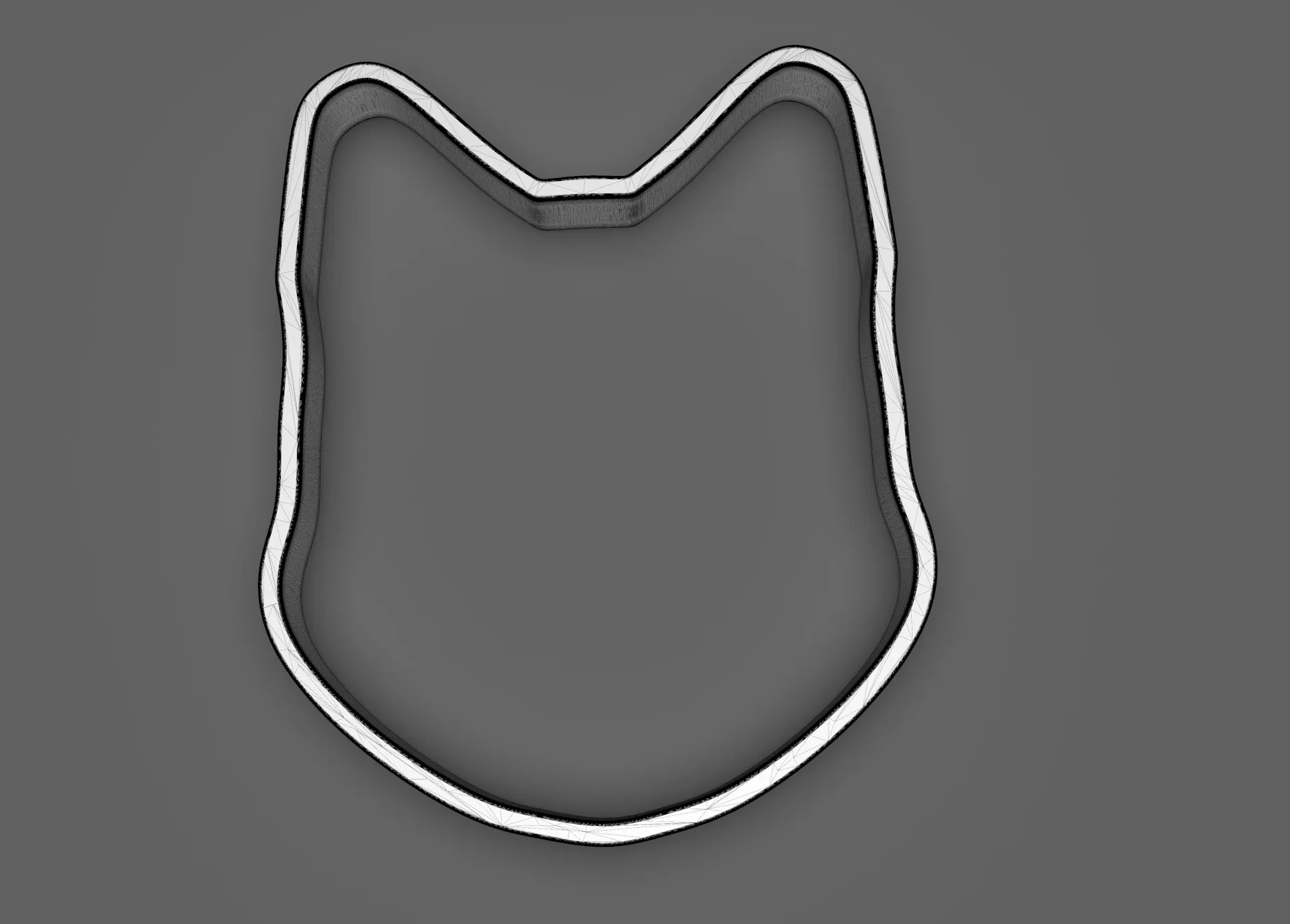 Fox Head Cookie Cutter