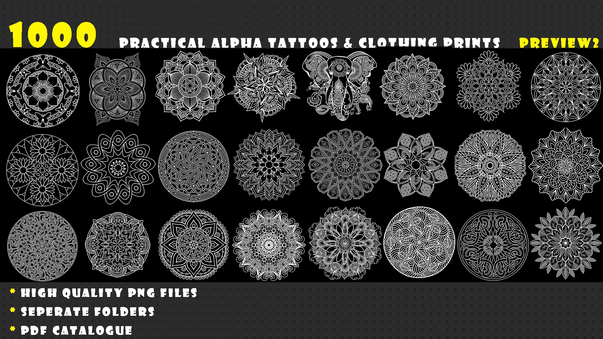 1000 Practical Alpha Tattoos & Clothing prints