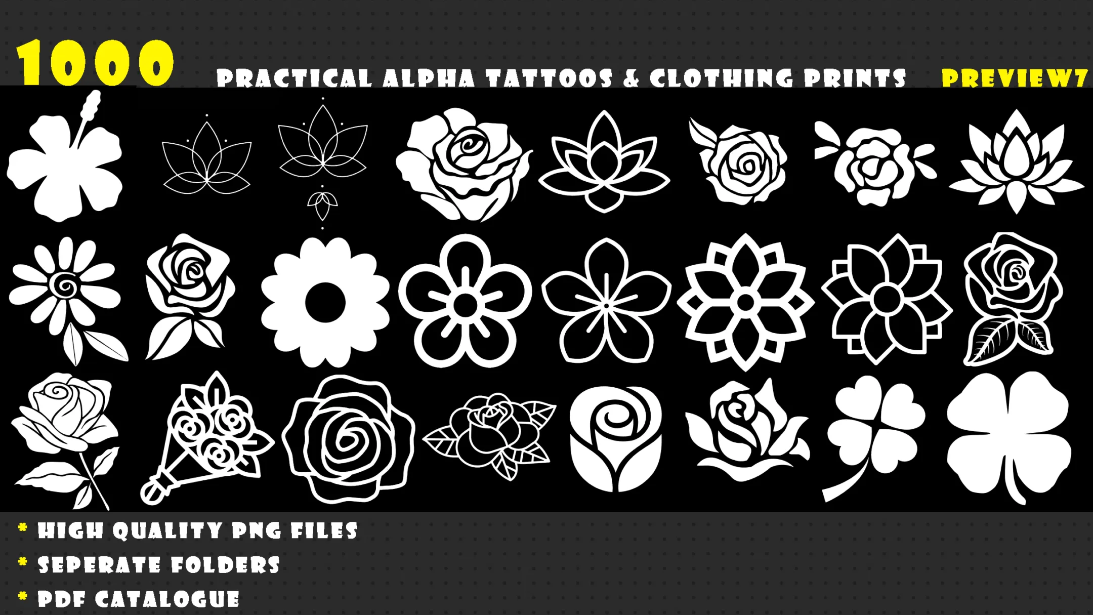 1000 Practical Alpha Tattoos & Clothing prints