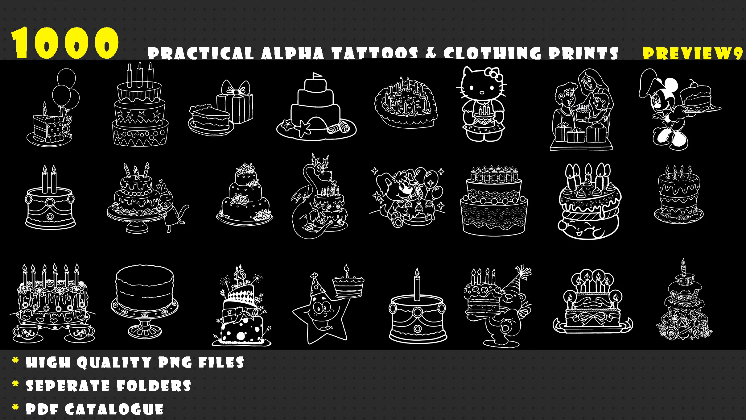 1000 Practical Alpha Tattoos & Clothing prints