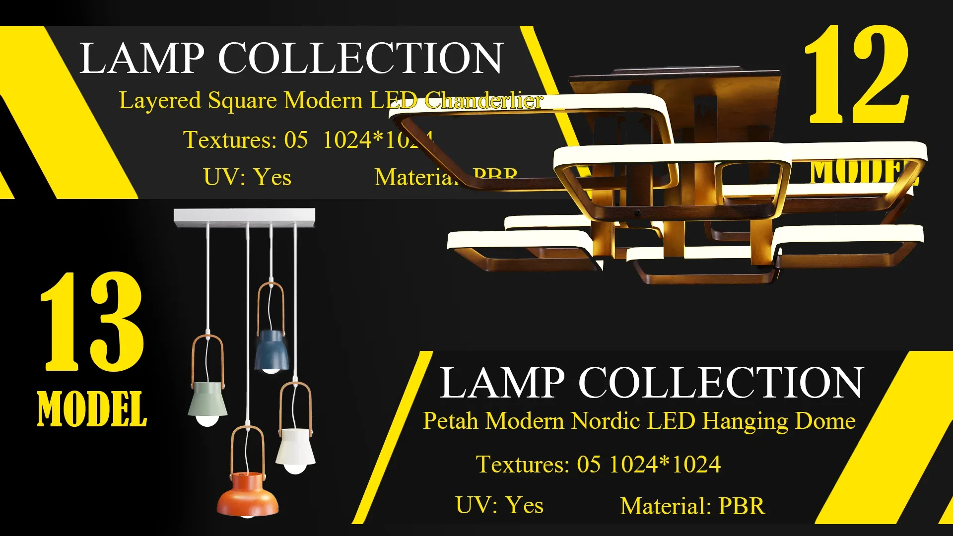 COLLECTION LAMP-CHANDELIER VOL01