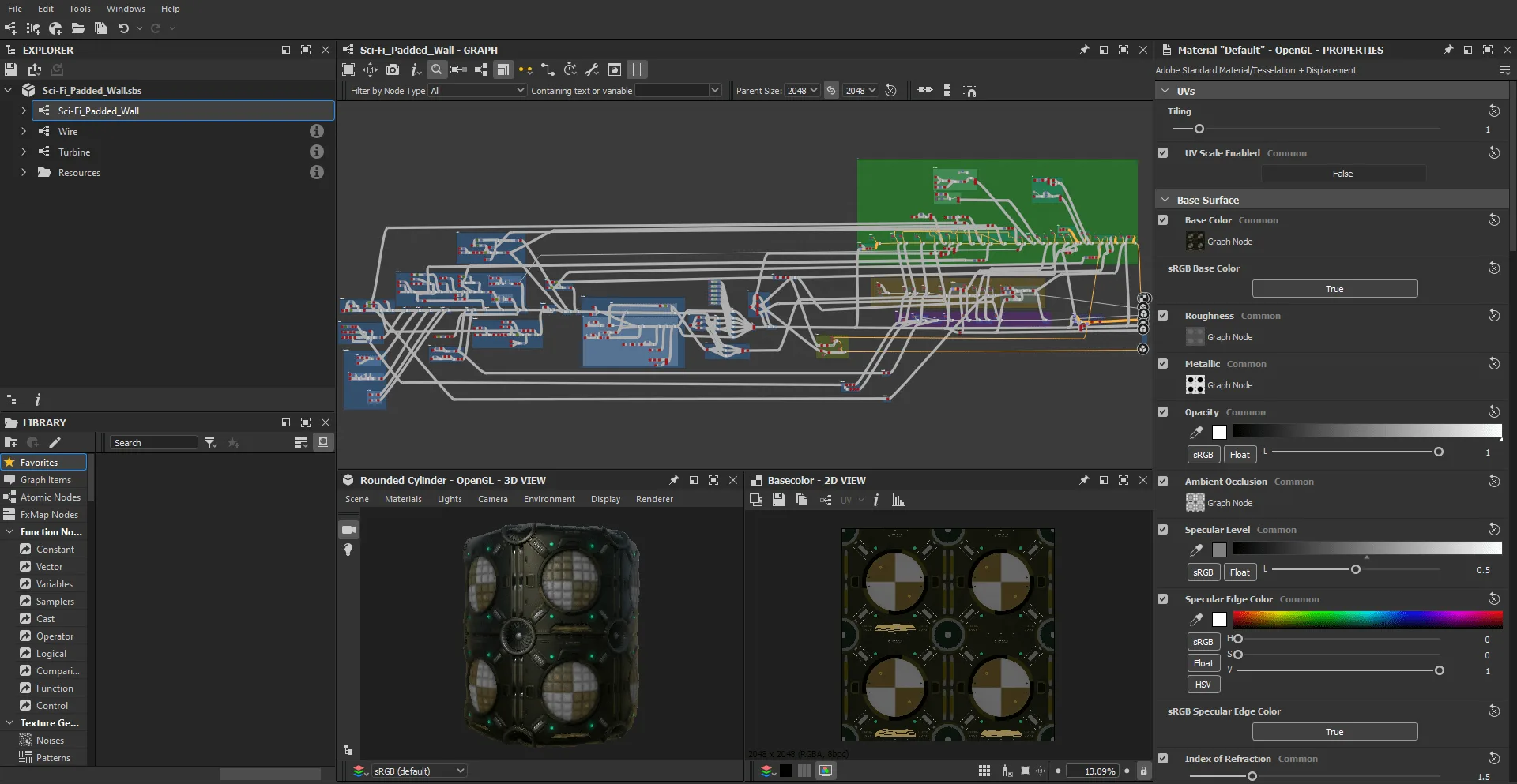 Sci-Fi Padded Wall Tutorial