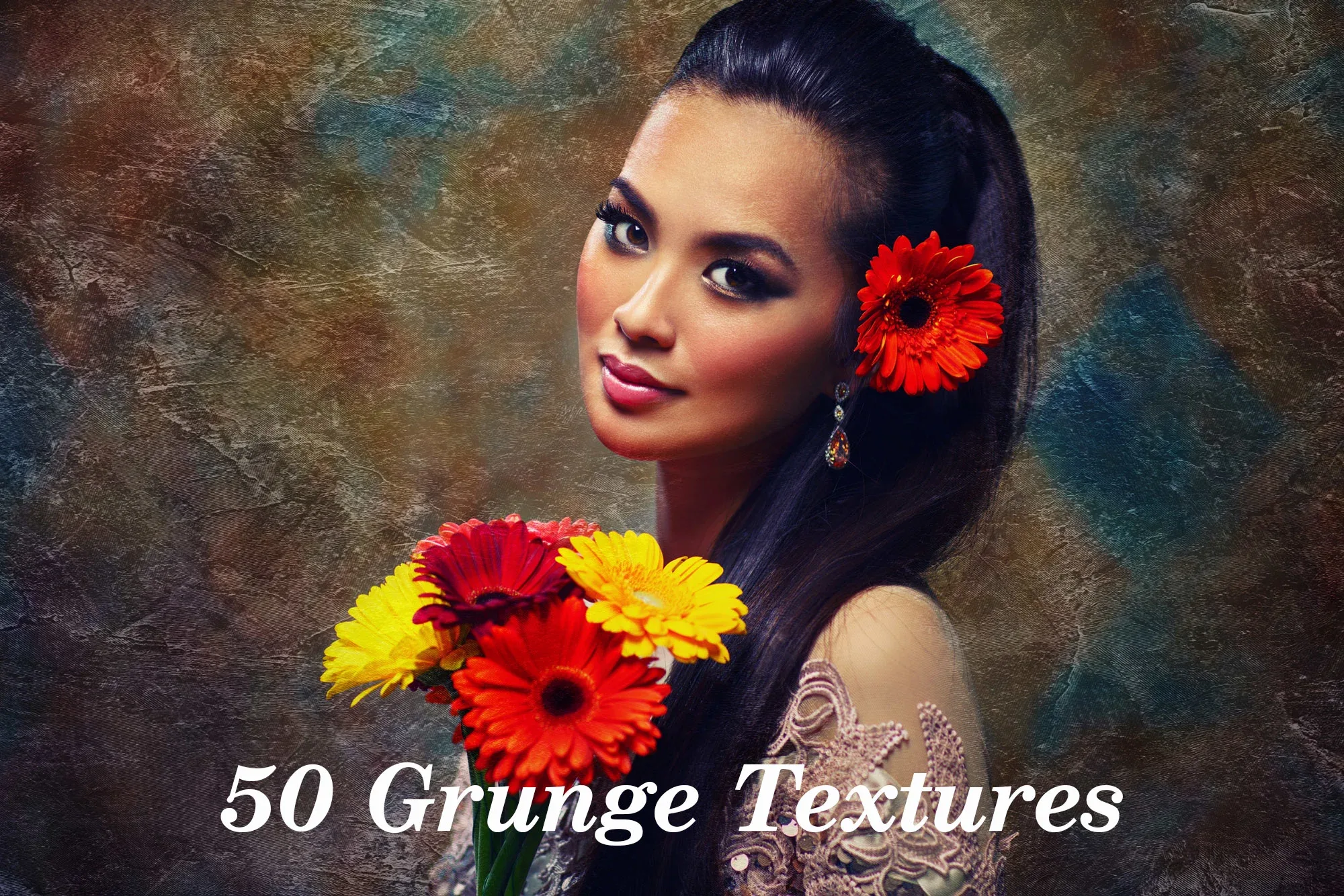 50 Grunge Textures, Grunge Digital Paper Backgrounds, Grunge Surface, Vintage Distressed Dark Textures, Gritty Textures, Portrait Overlays