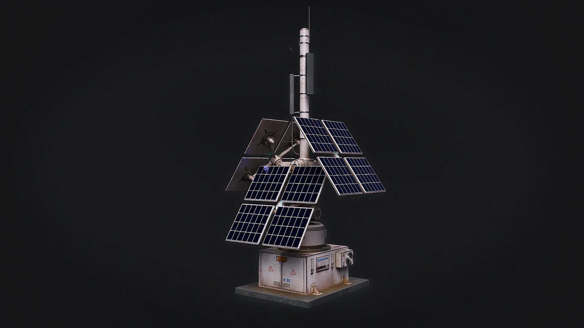 Space Craft Solar Panels Mars Colony Spaceship Collection Pack