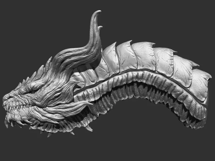 Dragon Head 3D model