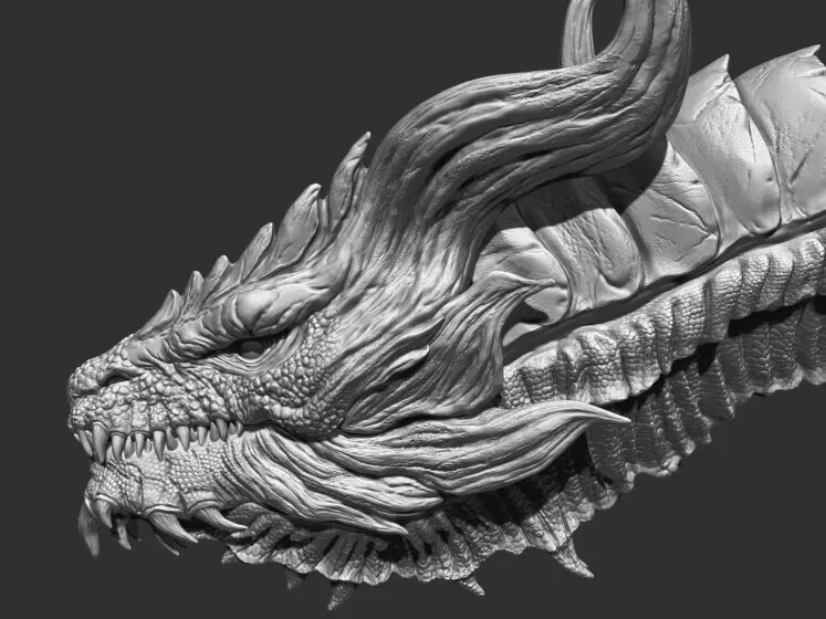 Dragon Head 3D model