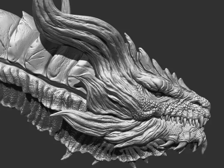 Dragon Head 3D model