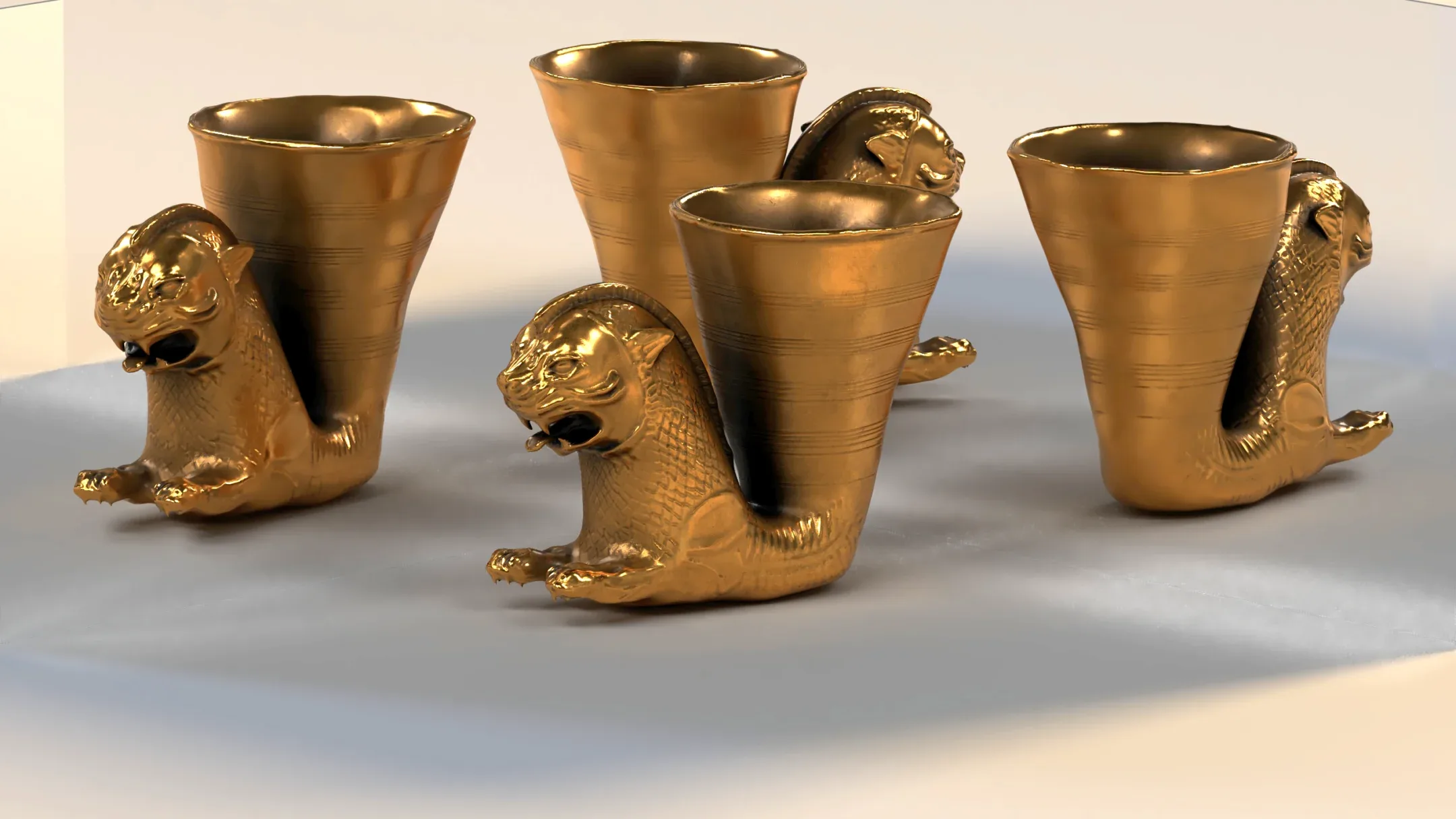 Achaemenid golden cup