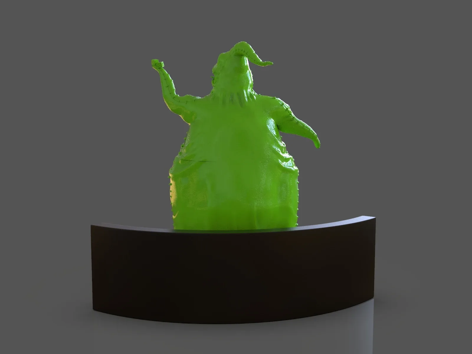 Oogie boogie sculpture