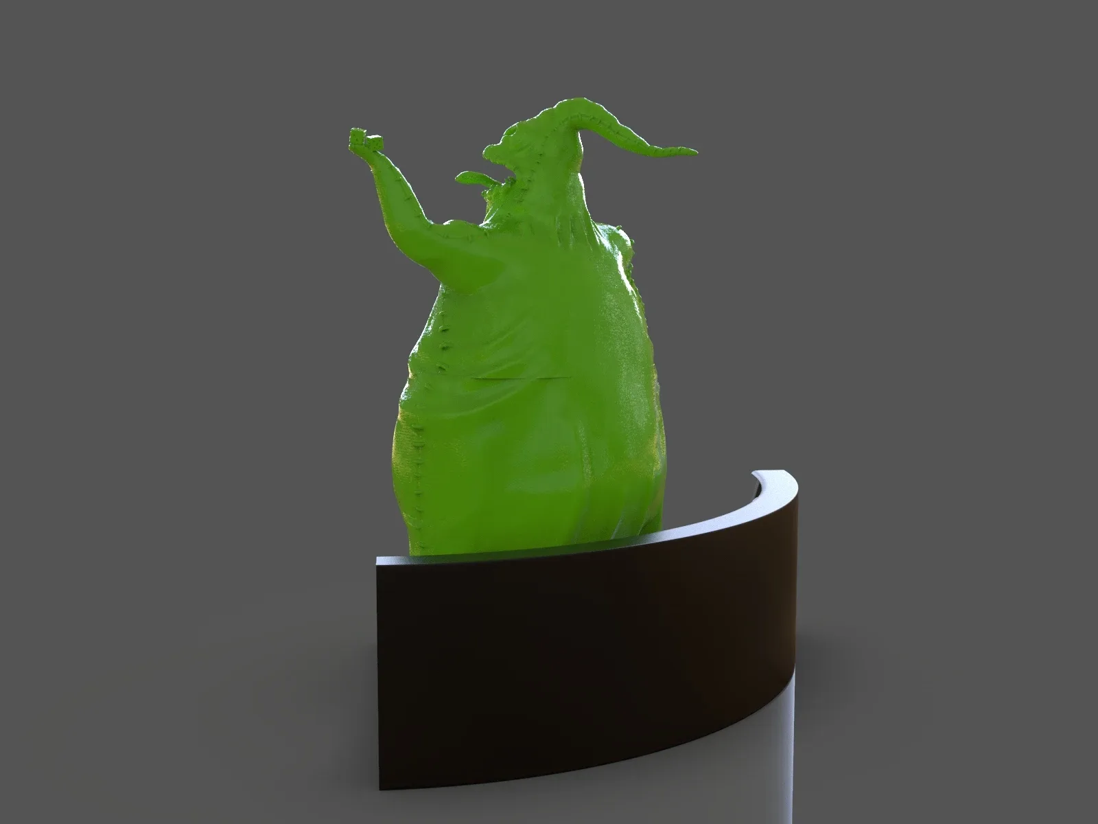 Oogie boogie sculpture