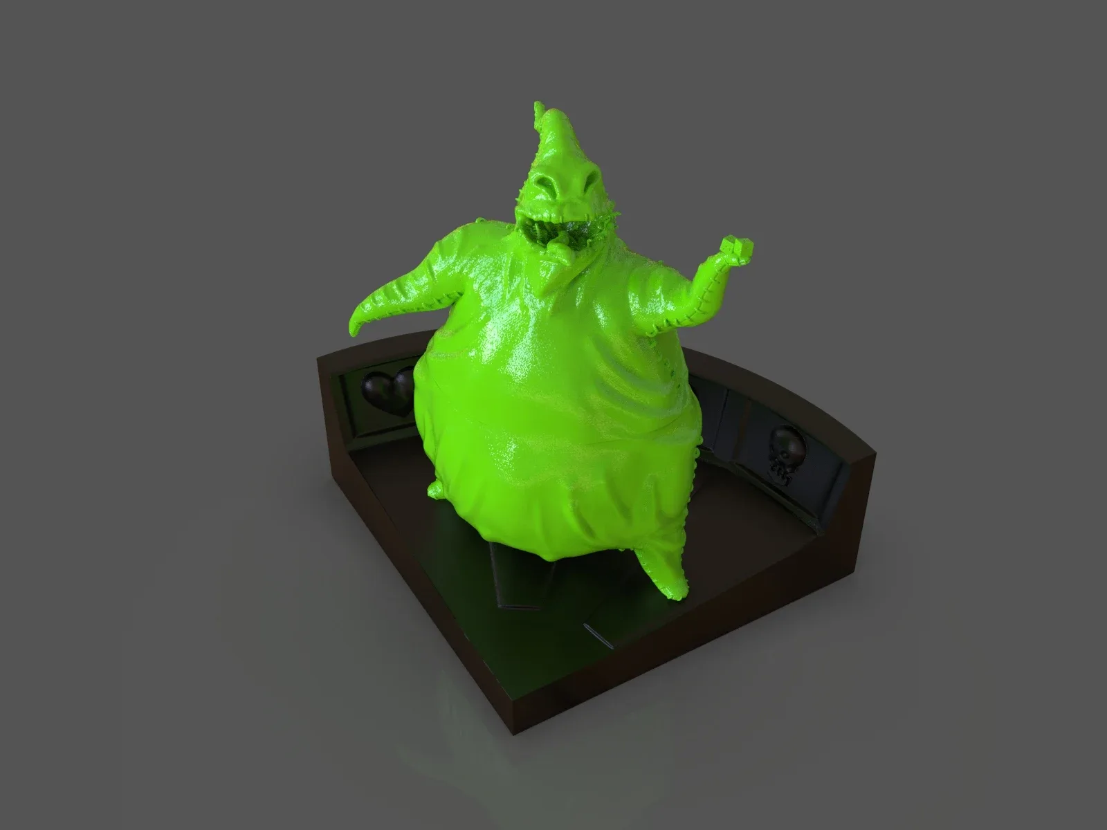 Oogie boogie sculpture