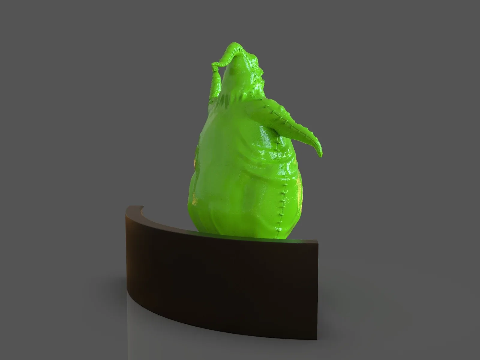 Oogie boogie sculpture