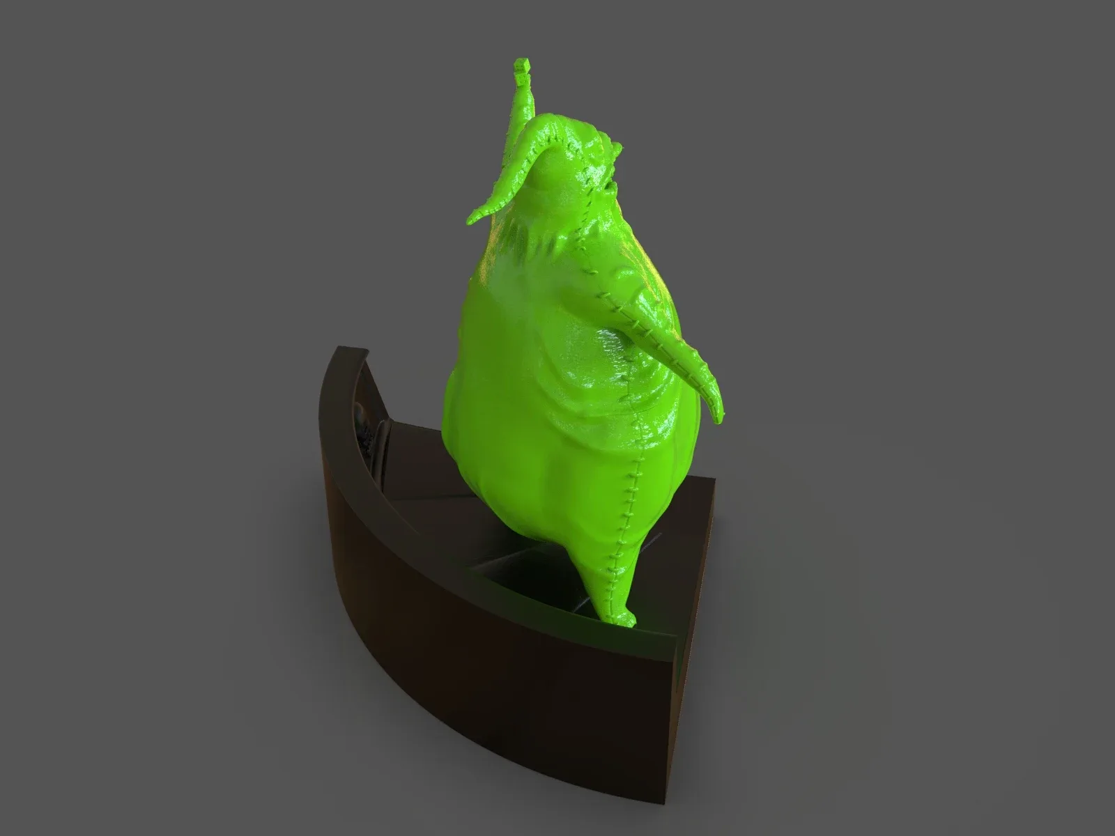 Oogie boogie sculpture