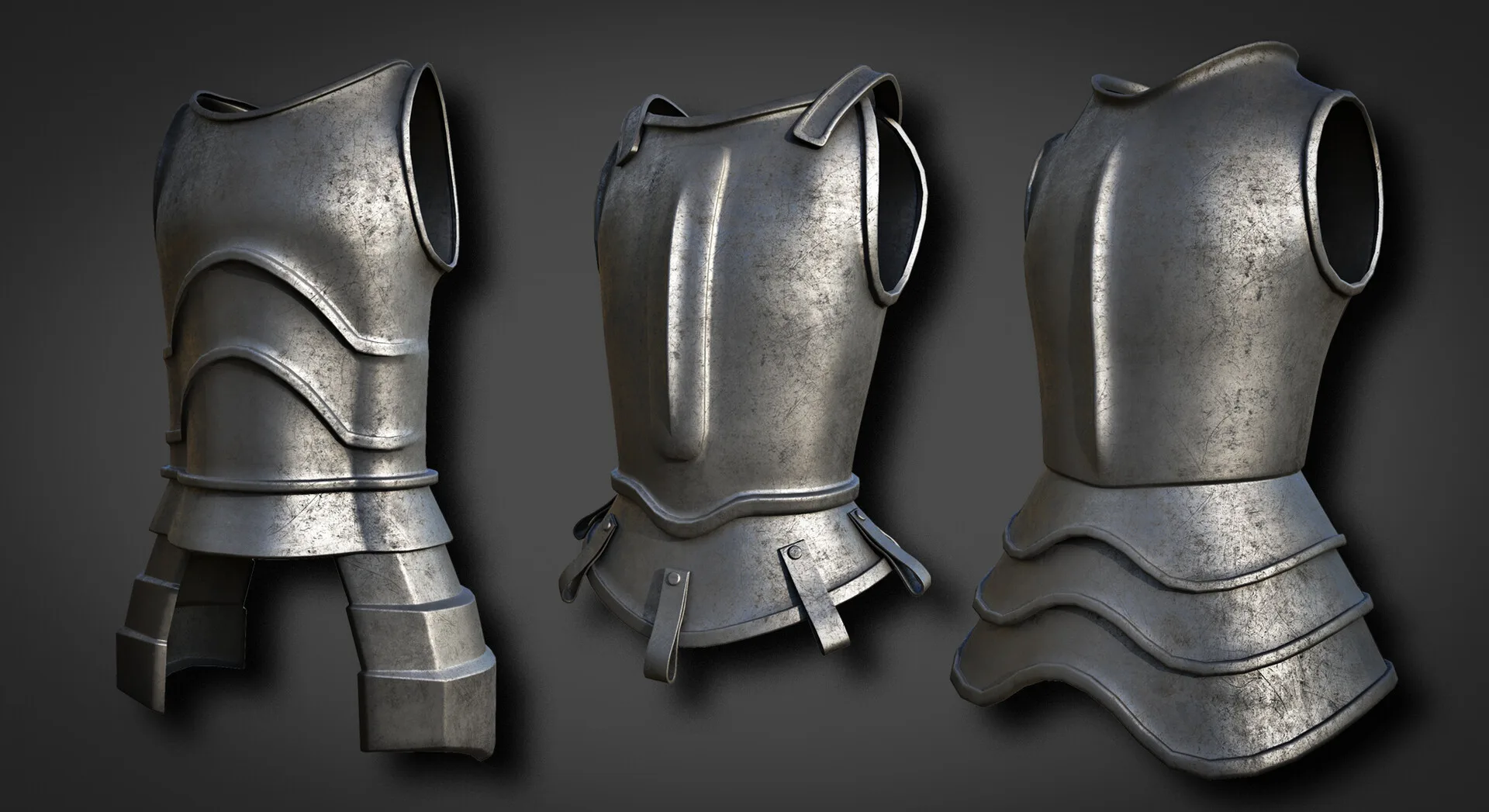 20 Body Armor Base Mesh (With UV)