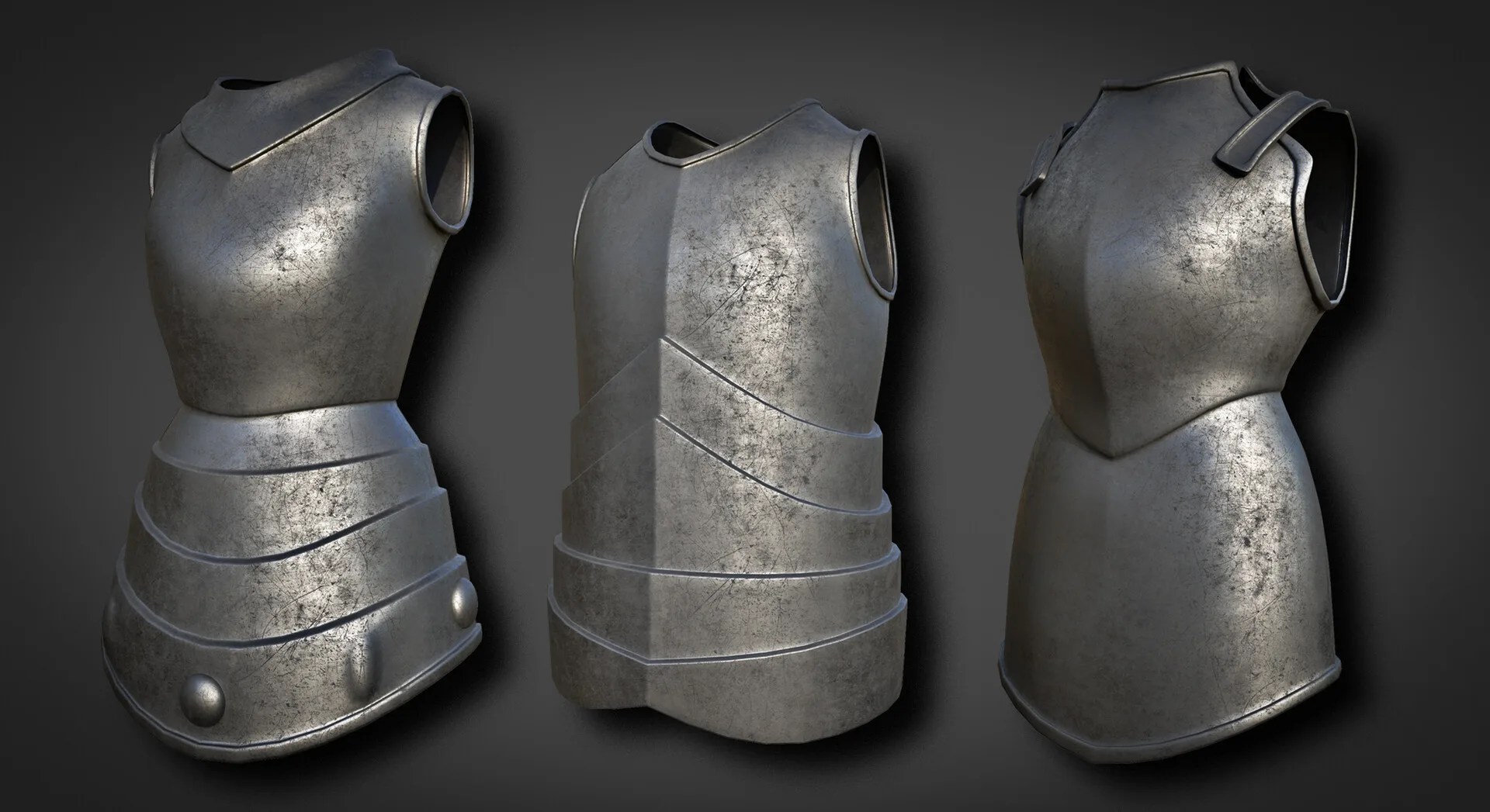 20 Body Armor Base Mesh (With UV)