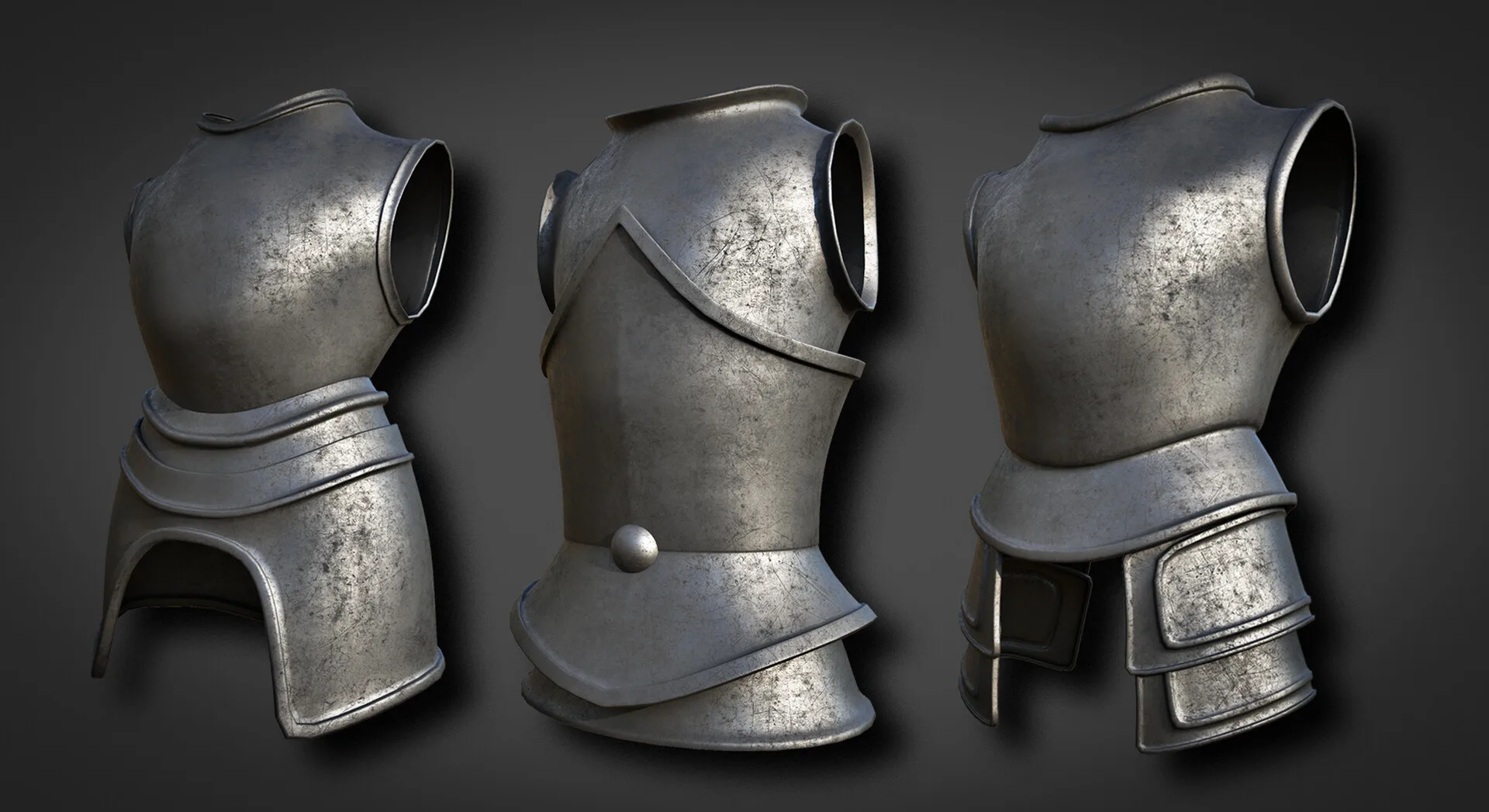 20 Body Armor Base Mesh (With UV)