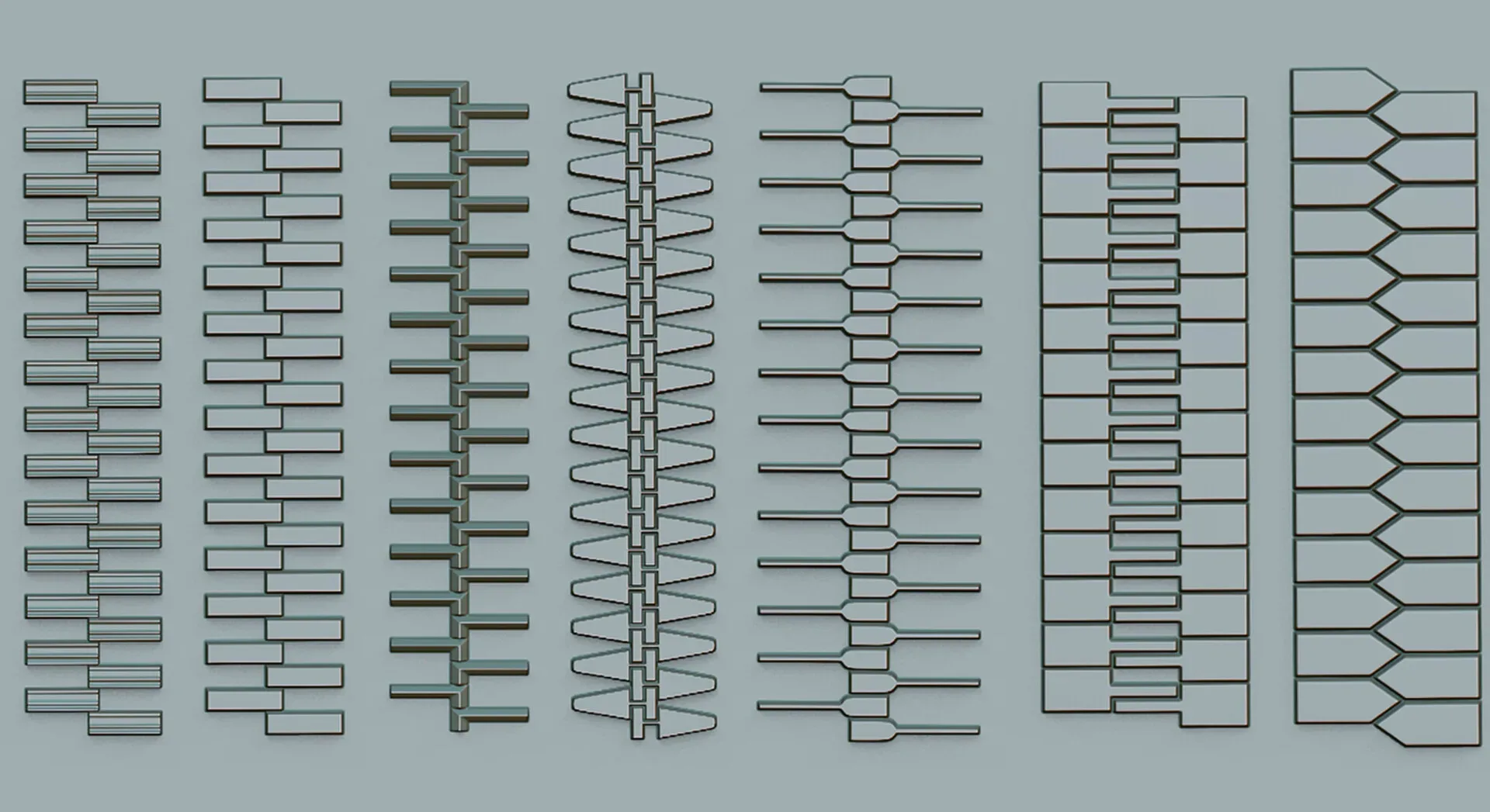 13 Zip Brushes (VDM &amp; IMM) and Alpha Maps (Psd &amp; Jpeg)