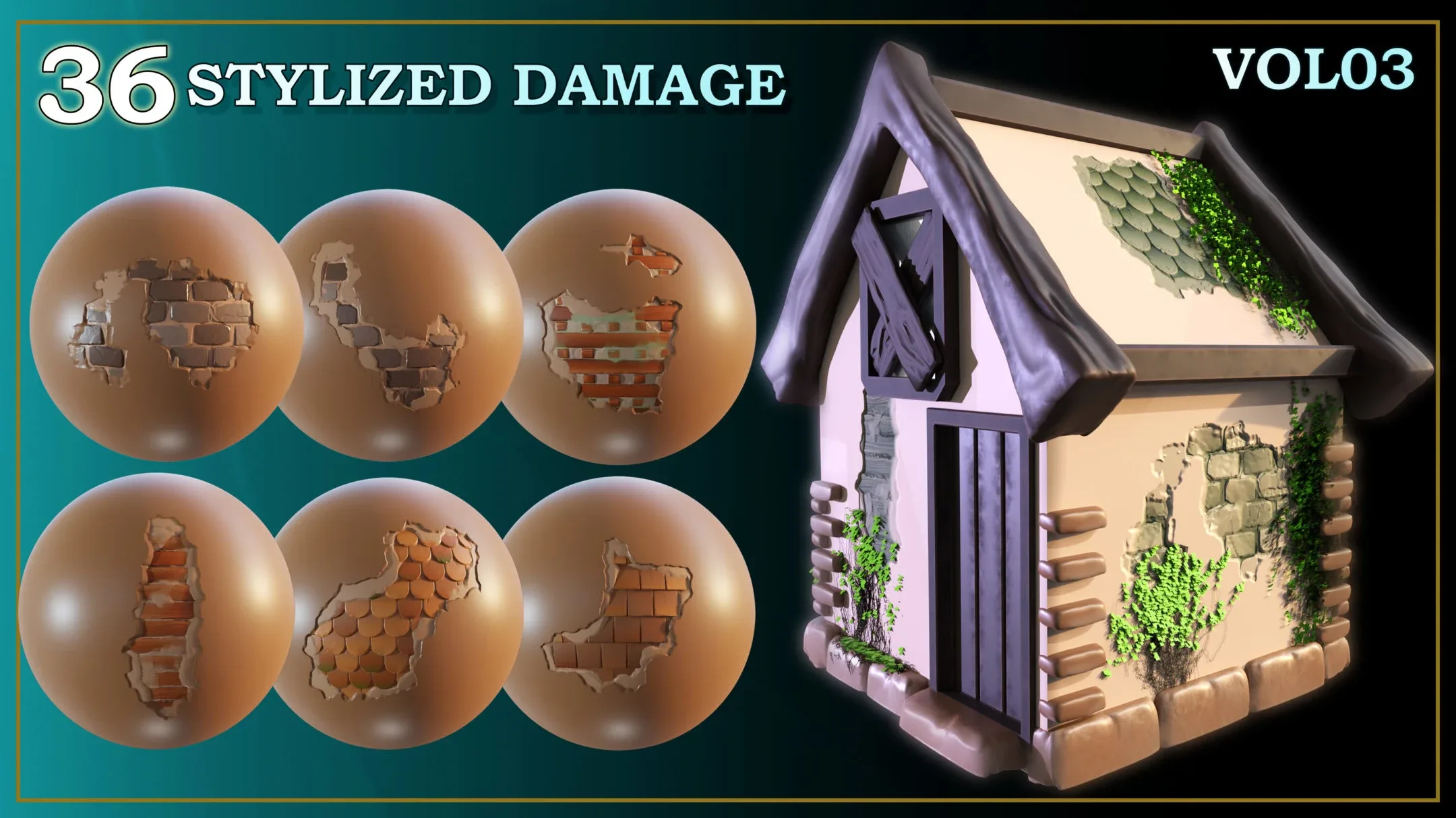 36 Stylized Damage VOL 03