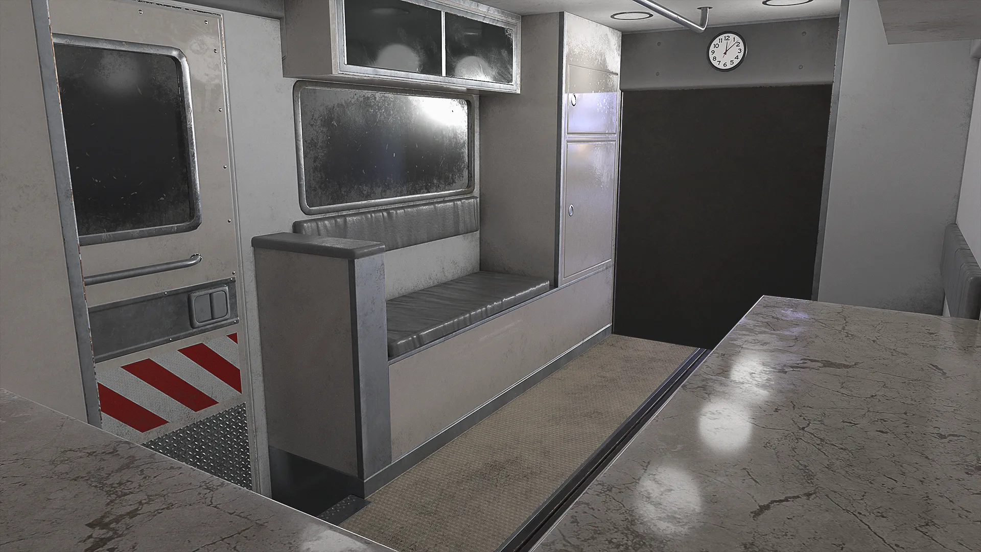 Ambulance Type 1 - Low Poly