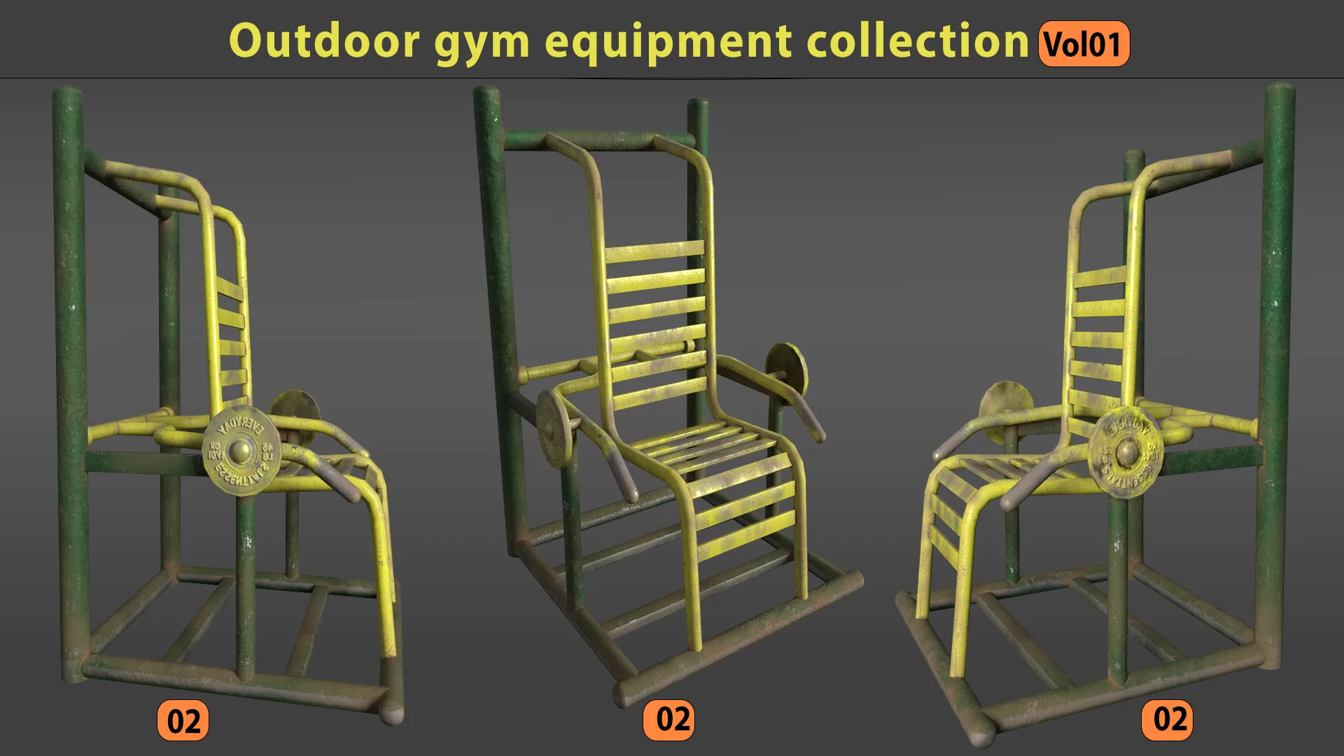 Outdoor Gym Equipment Collection