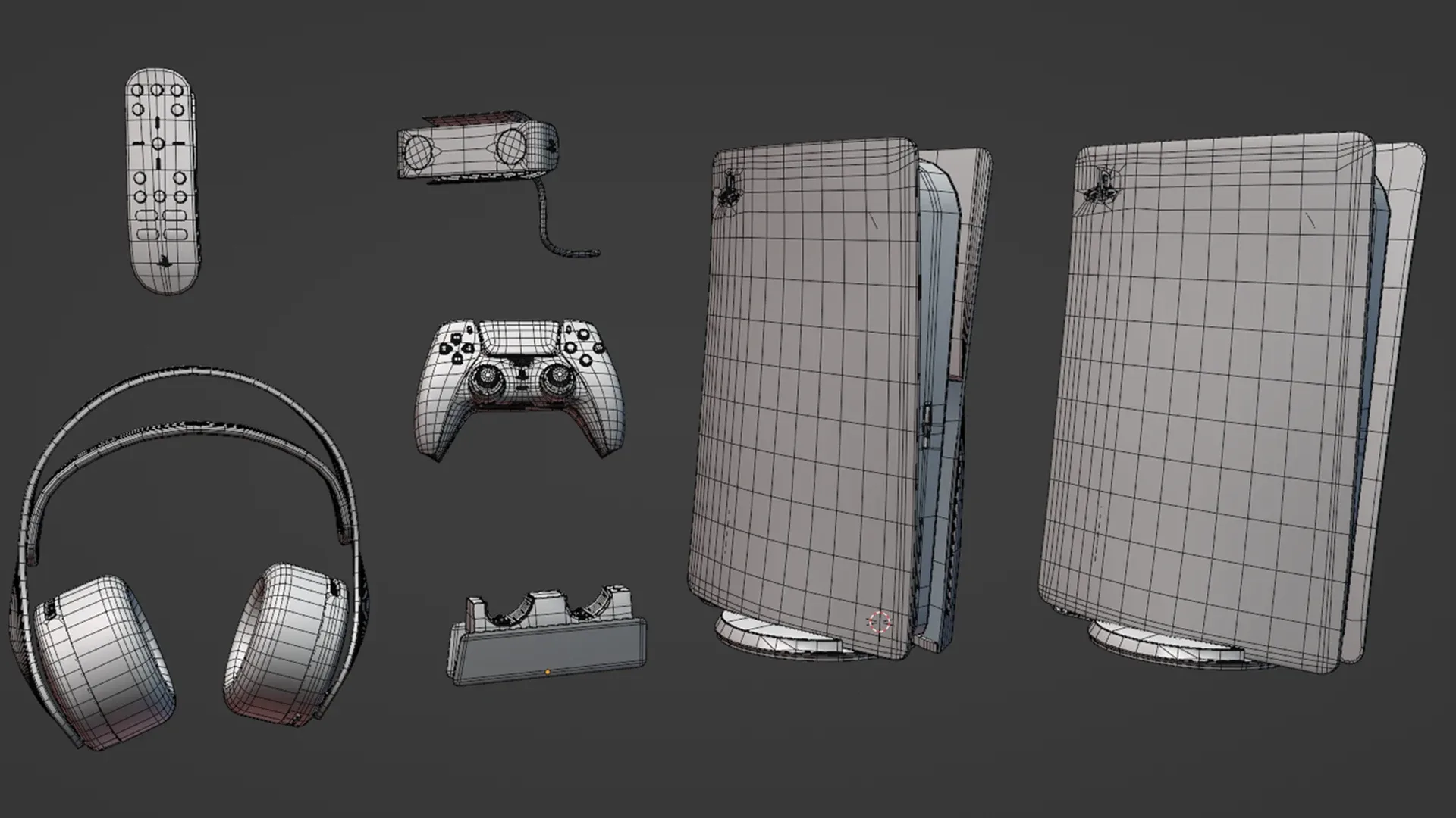 Playstation PS5 Collection 3D model