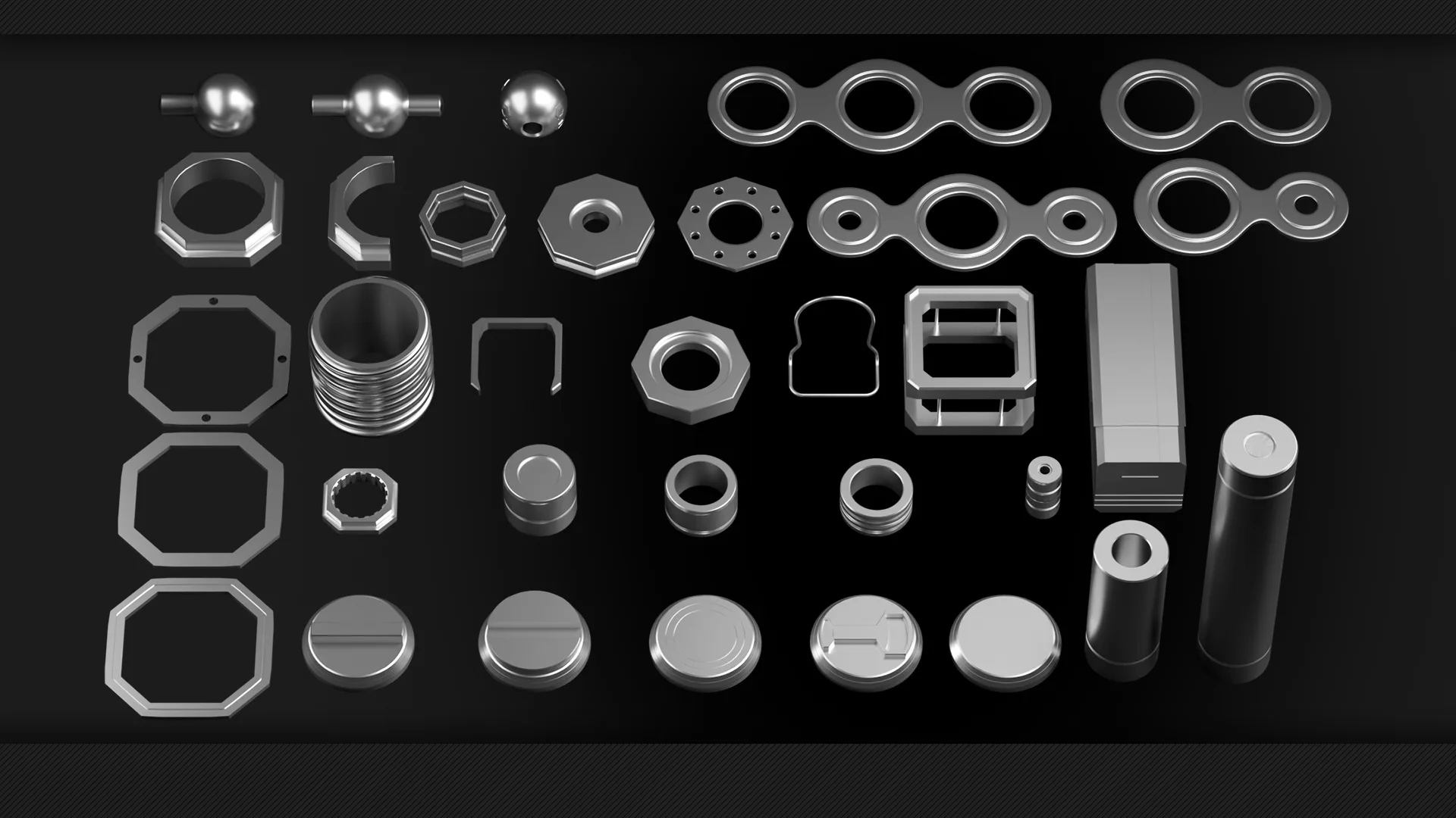 200 Sci-Fi Parts - KITBASH - VOL 05