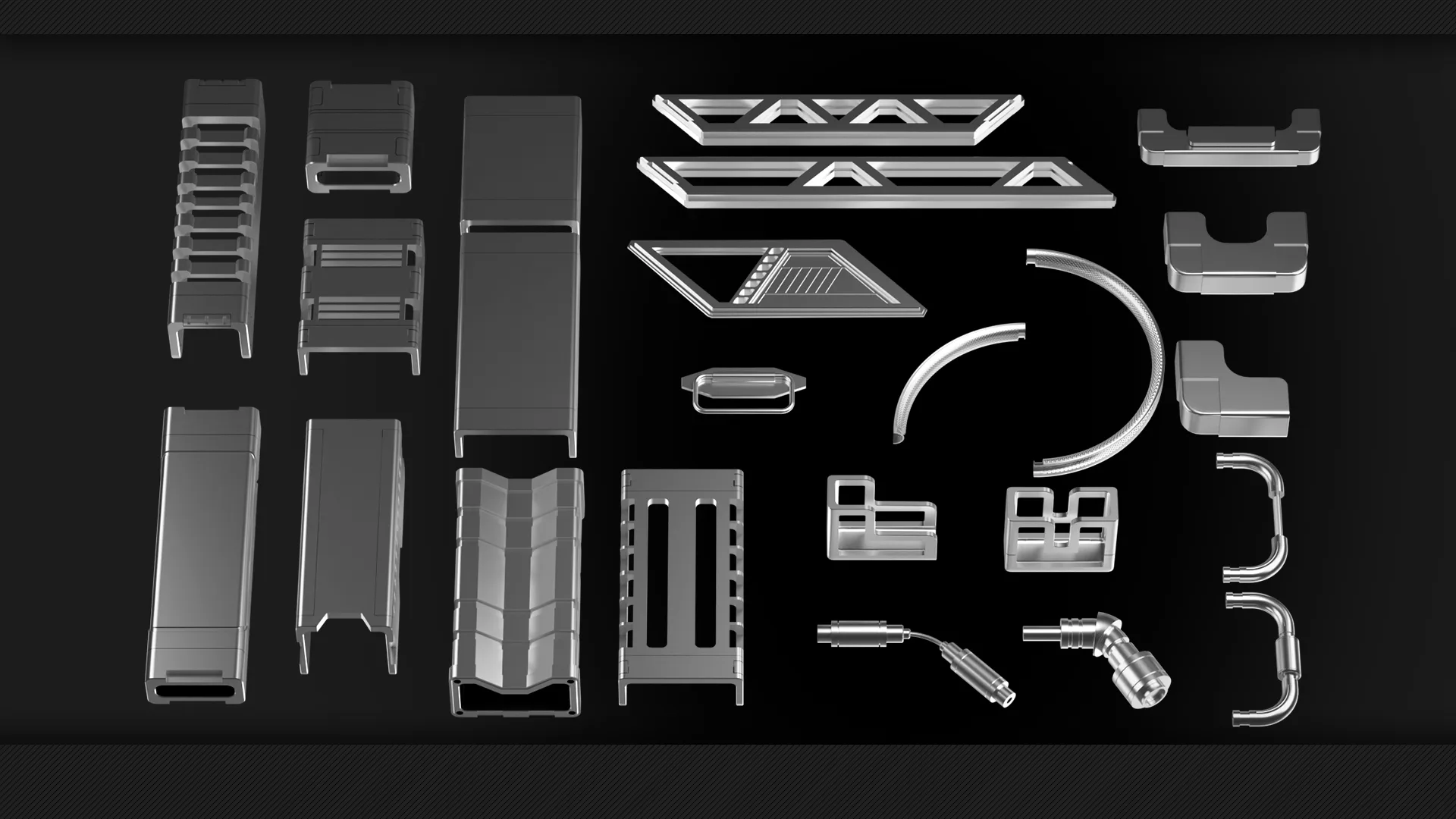 200 Sci-Fi Parts - KITBASH - VOL 05