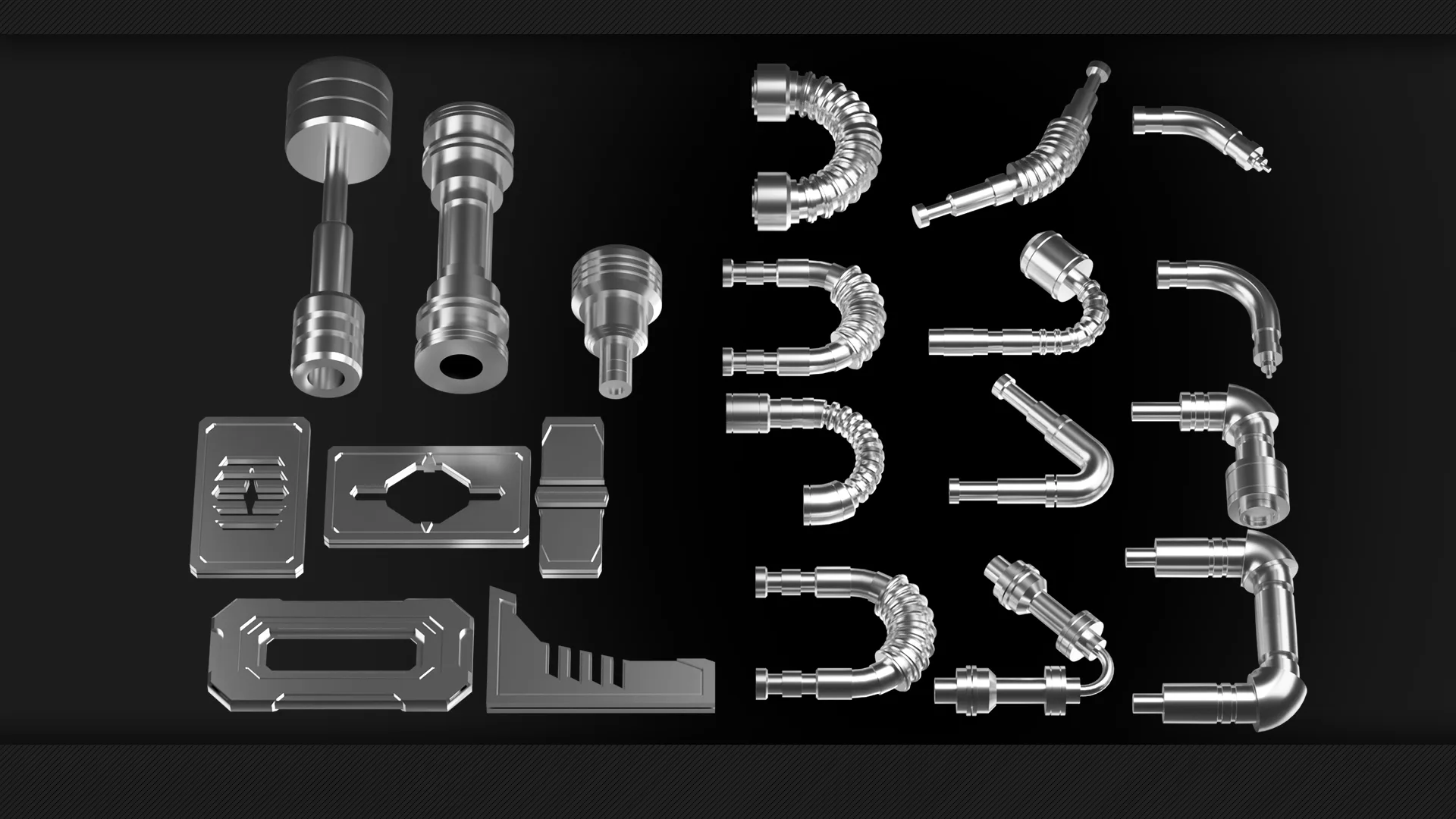 200 Sci-Fi Parts - KITBASH - VOL 05