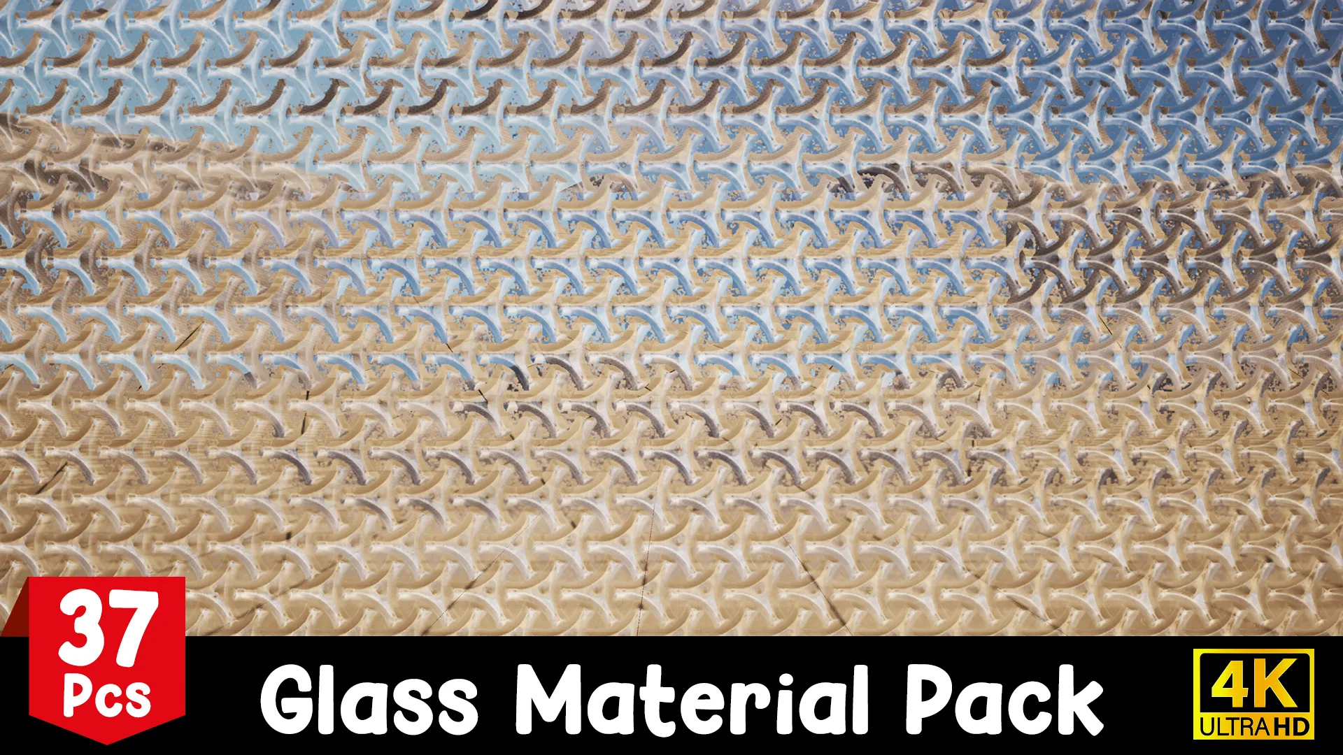 4K Pbr Glass Material Pack