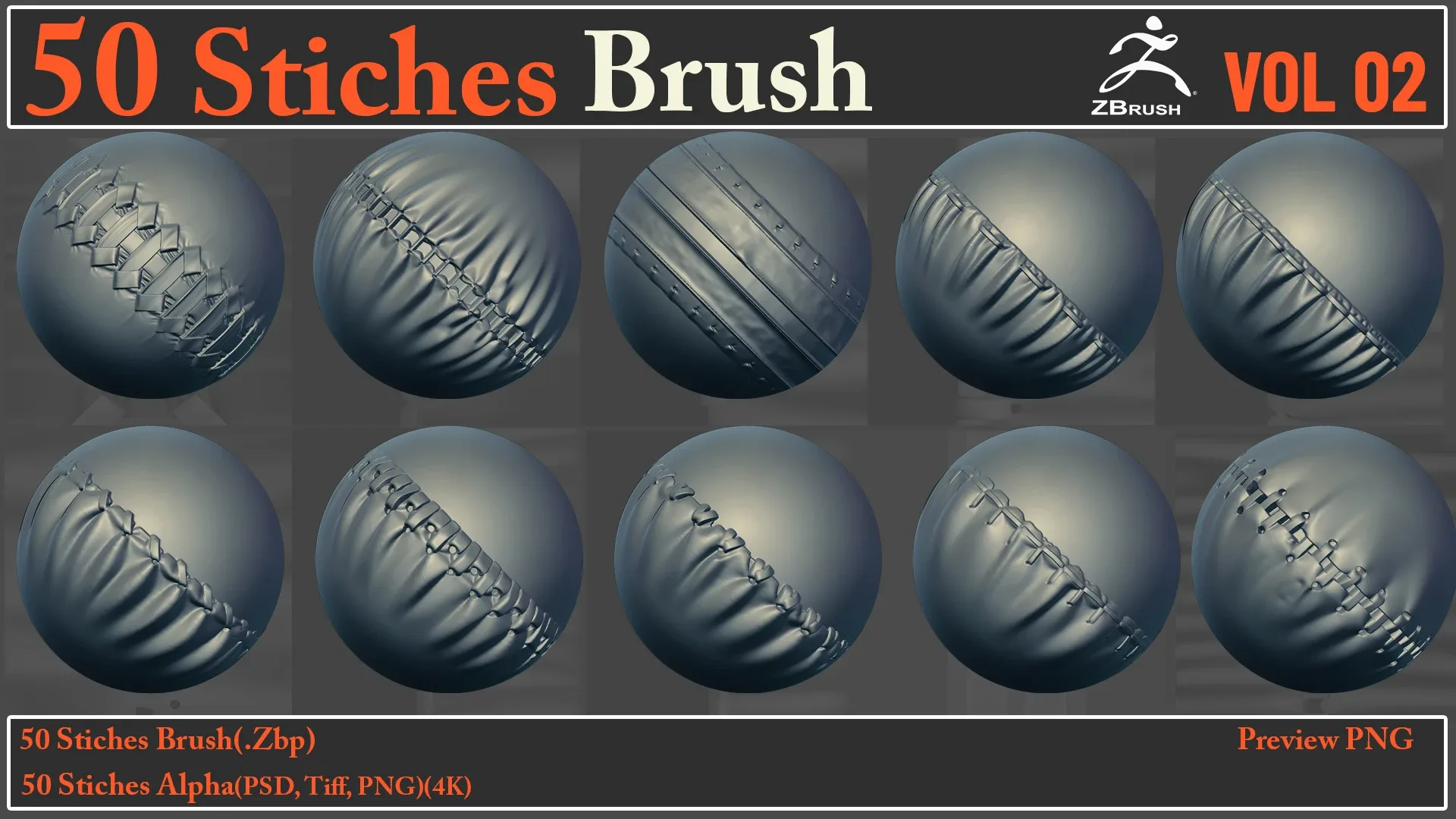 50 Stiches Brush/Alpha VOL02