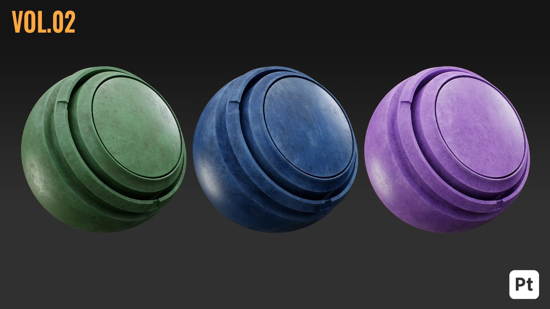 30 PLASTIC SMART MATERIAL & PBR TEXTURE - VOL 02