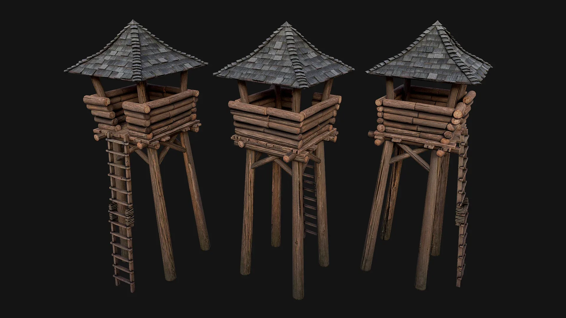 Medieval Wooden Fort Castle Constructor