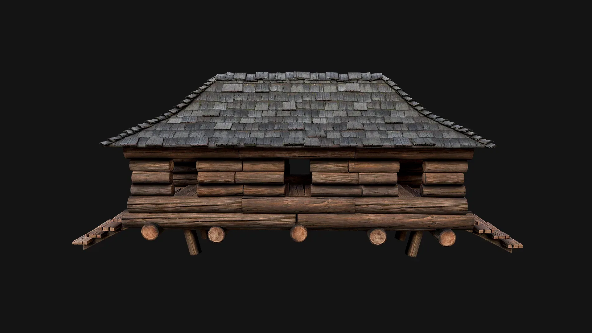 Medieval Wooden Fort Castle Constructor