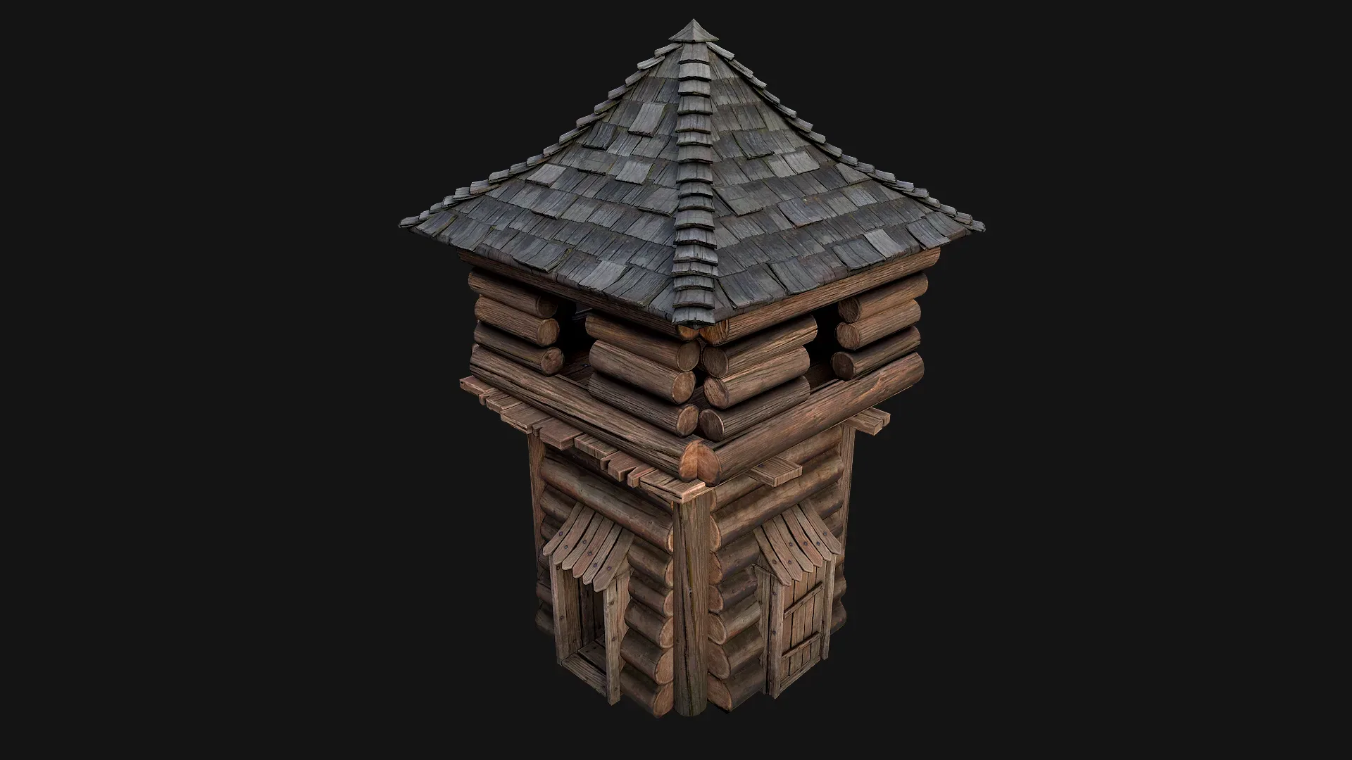 Medieval Wooden Fort Castle Constructor