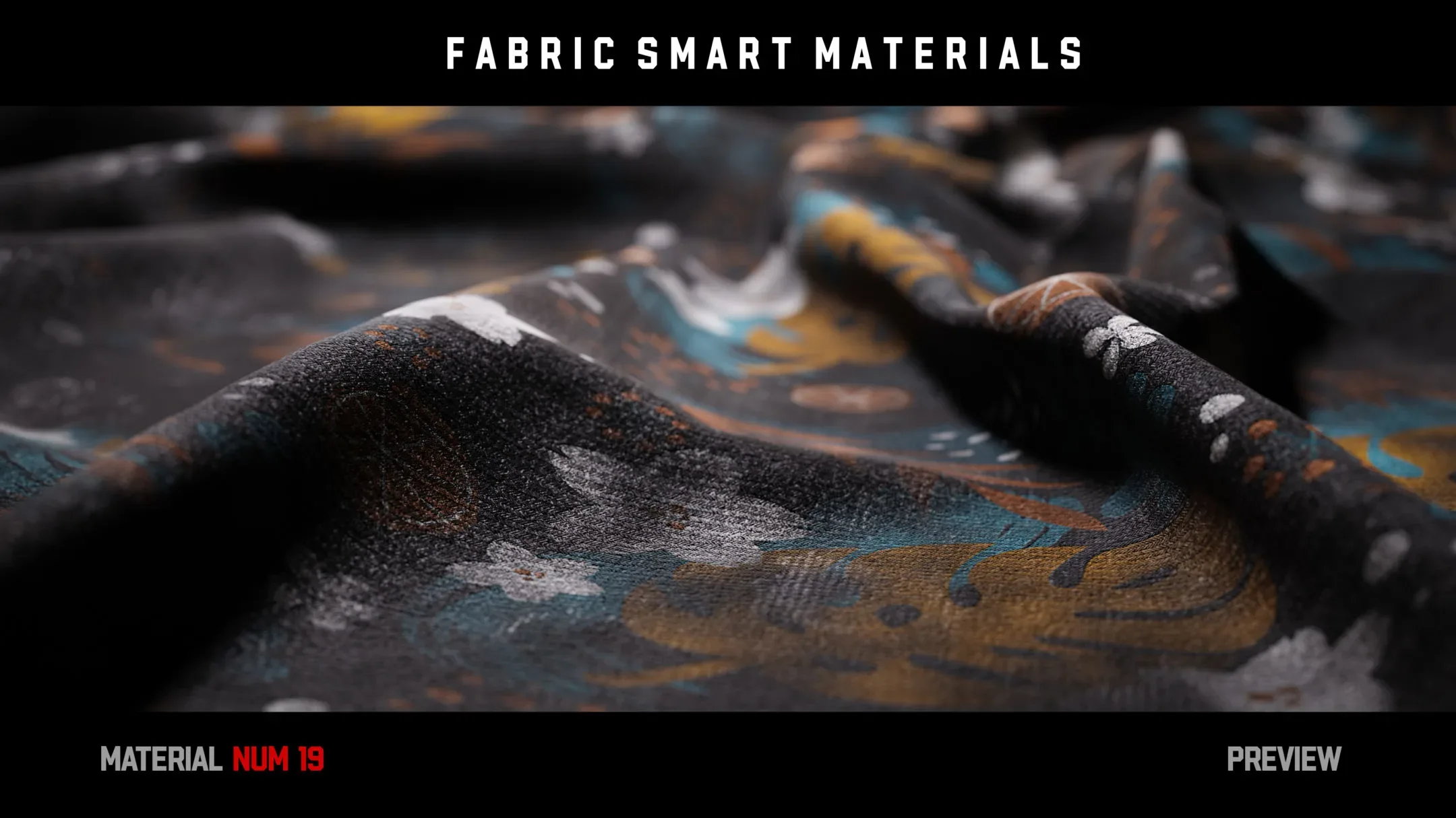 " 30 High Detailed Fabric Smart Materials " (Vol.1)