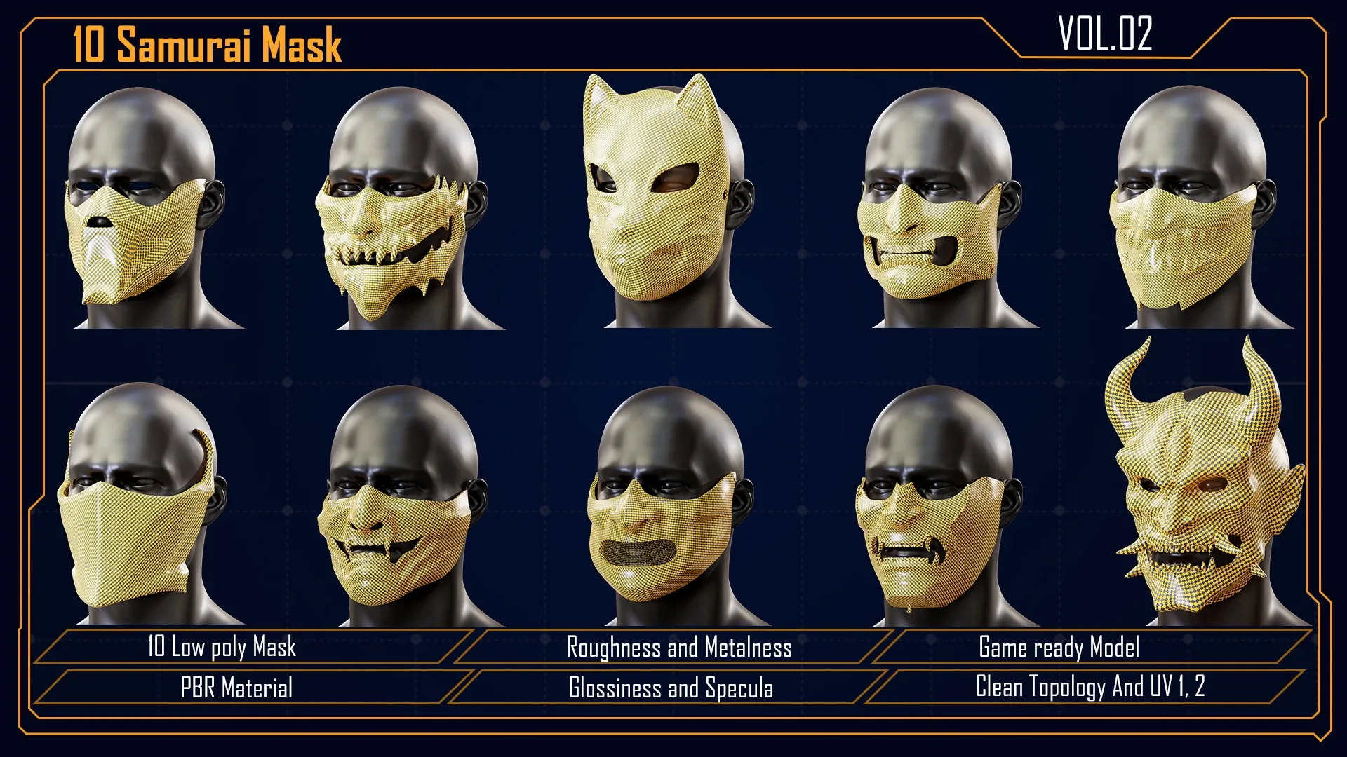 Samurai Mask vol 2