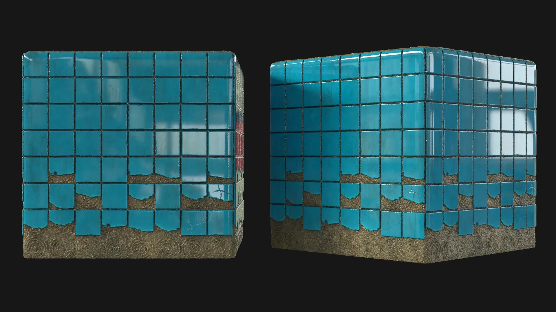 Broken Tiles - Substance 3D Designer