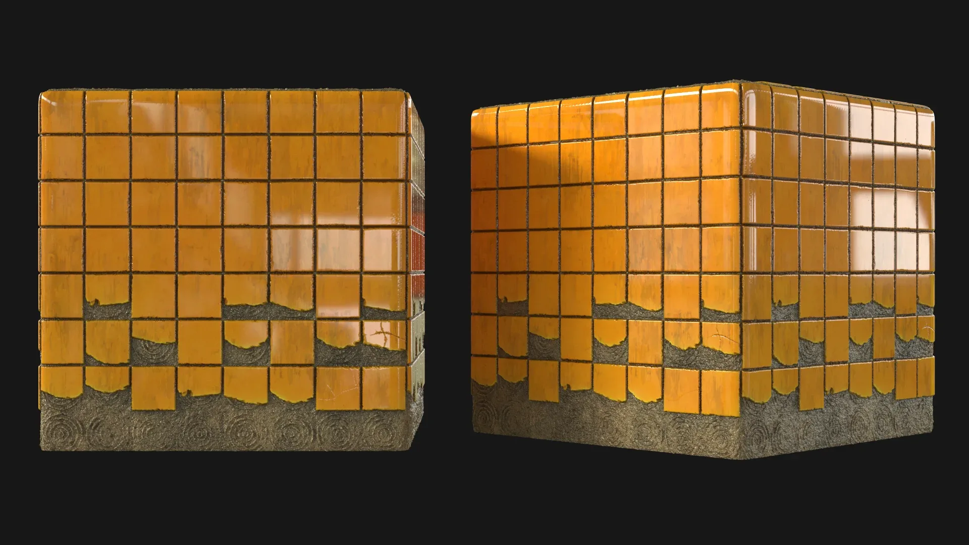 Broken Tiles - Substance 3D Designer