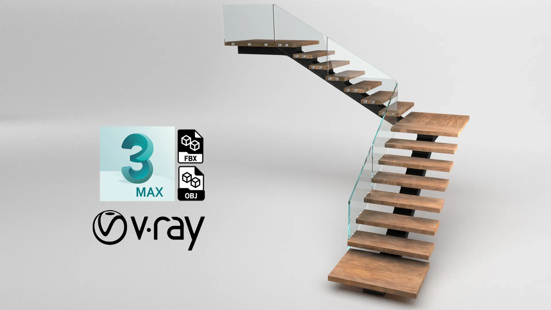 3 staircase models