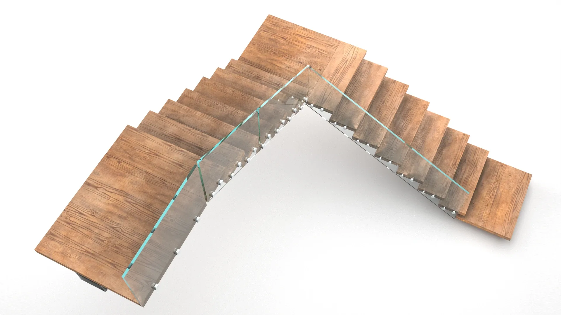 3 staircase models