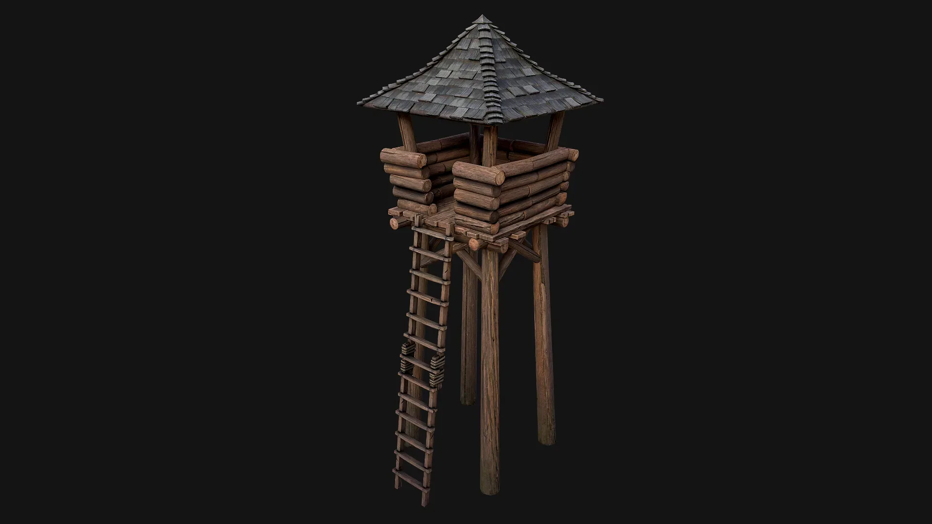 Medieval Lookout Tower