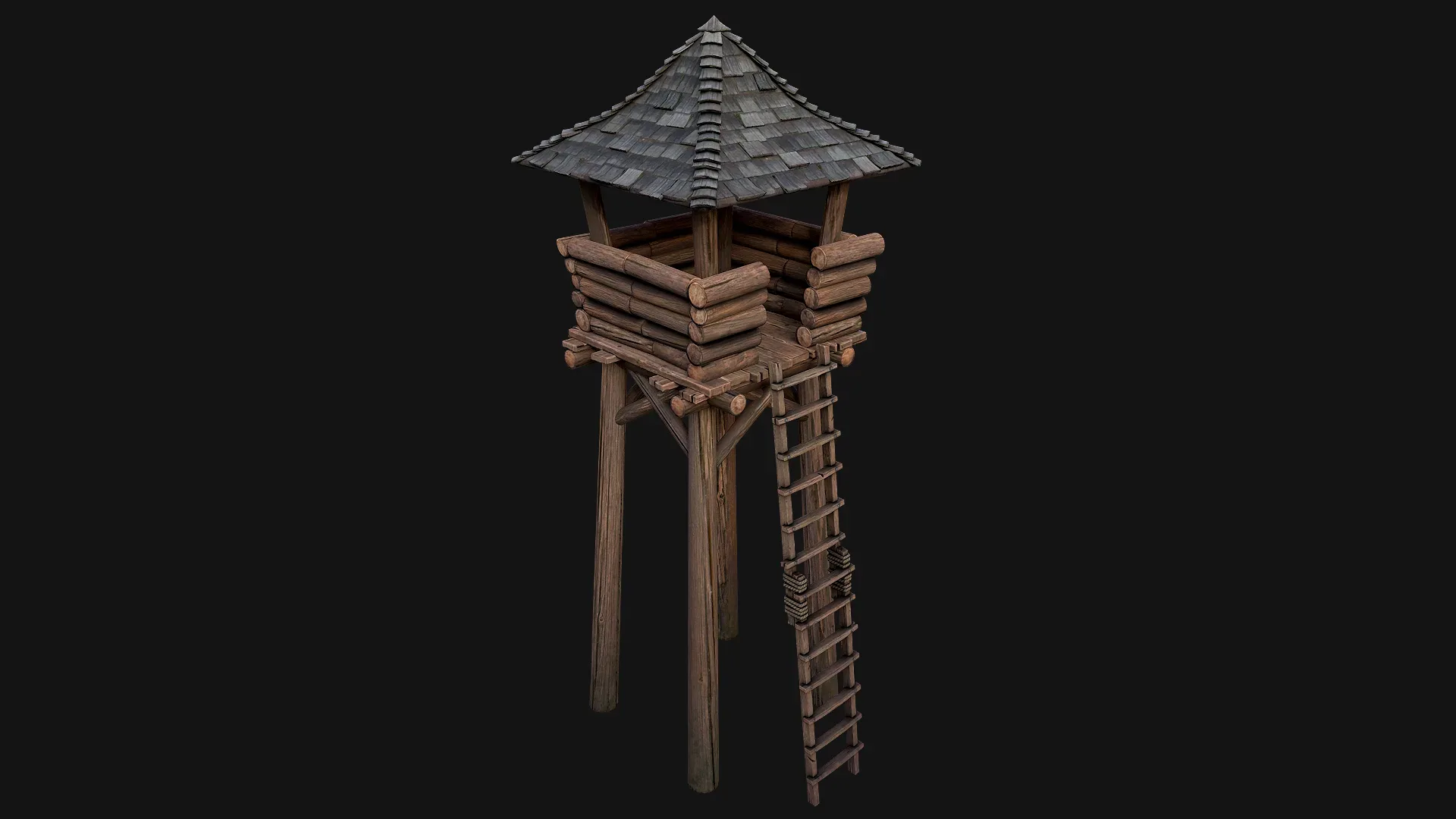 Medieval Lookout Tower