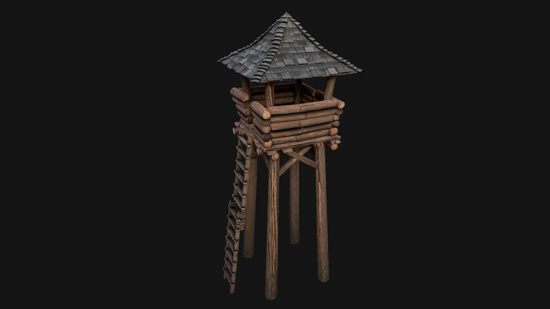 Medieval Lookout Tower