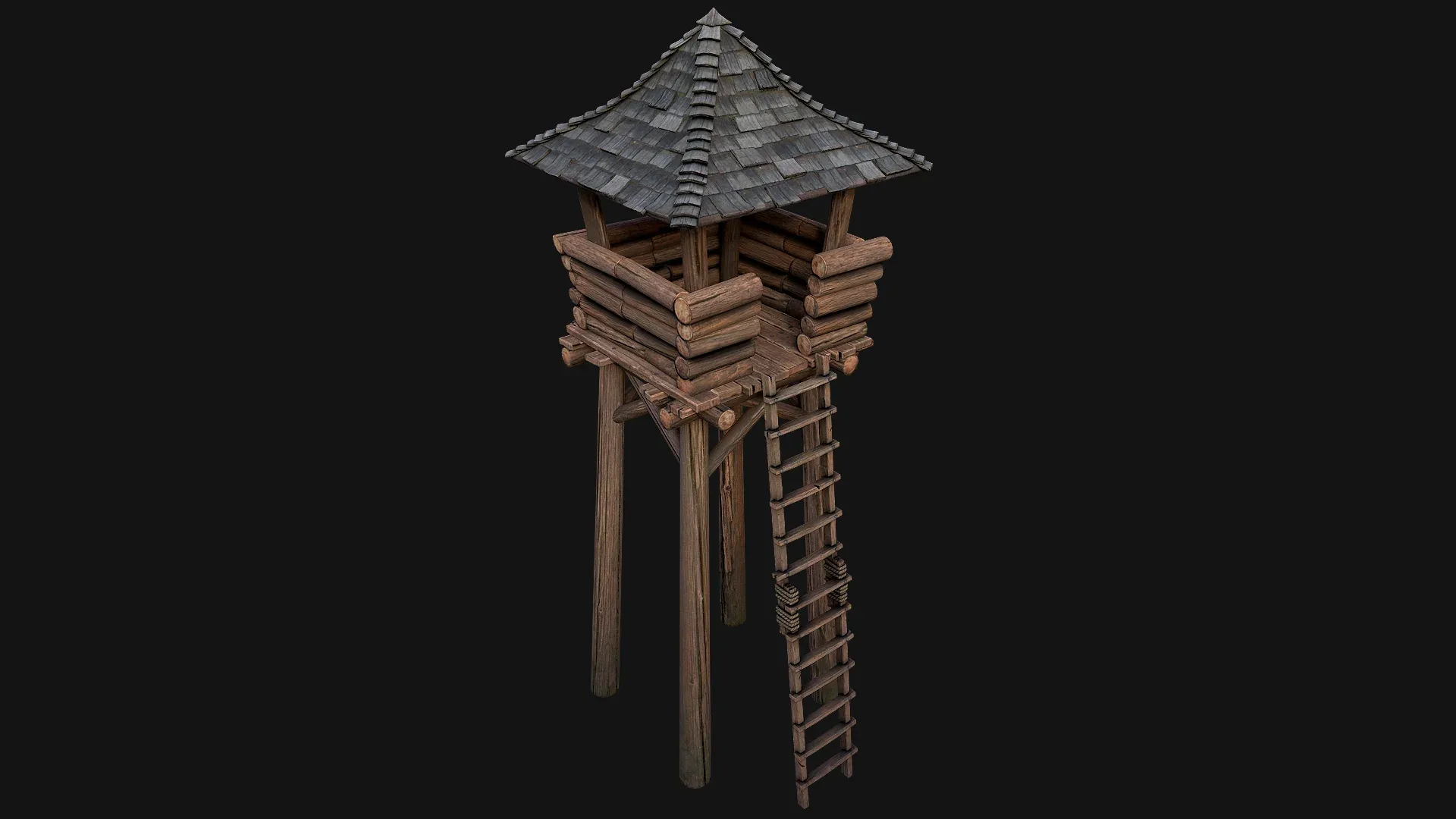 Medieval Lookout Tower