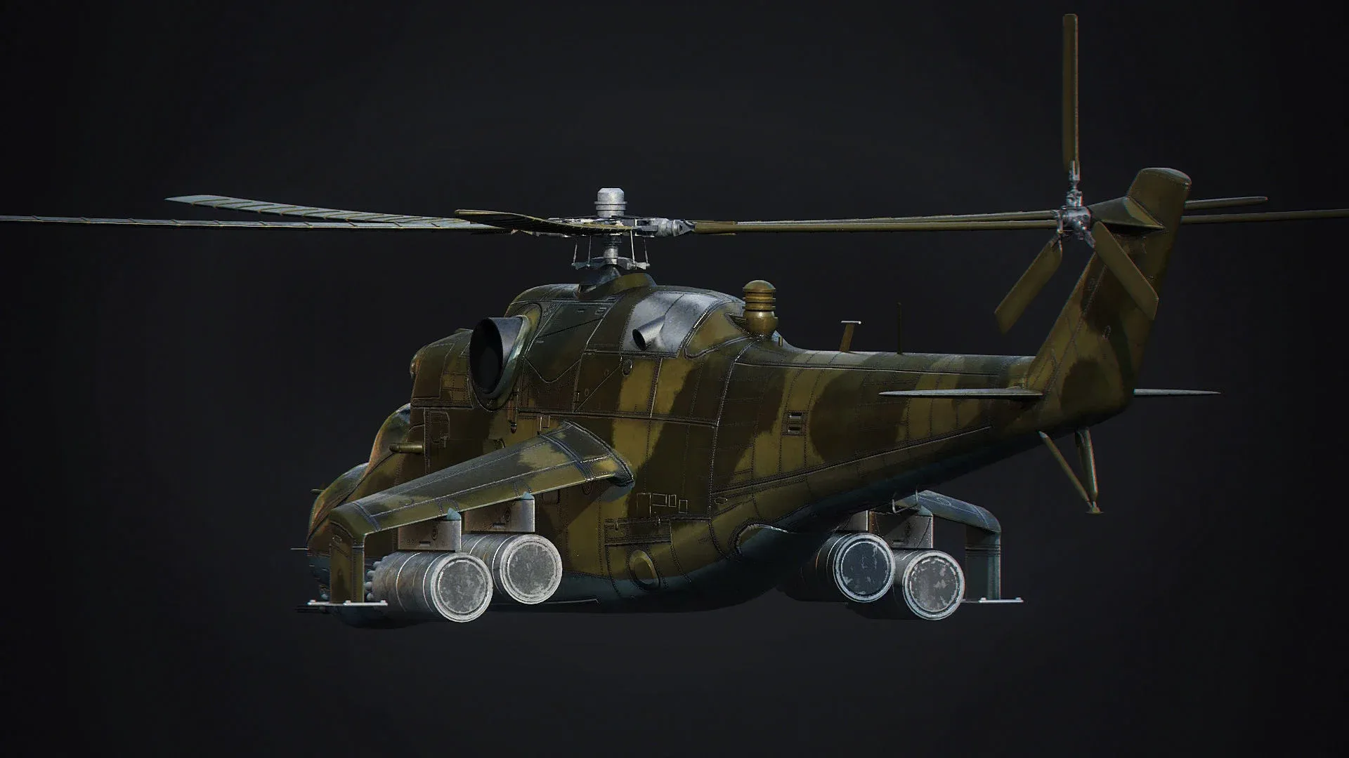 Helicopter - Source Files Attached 8K