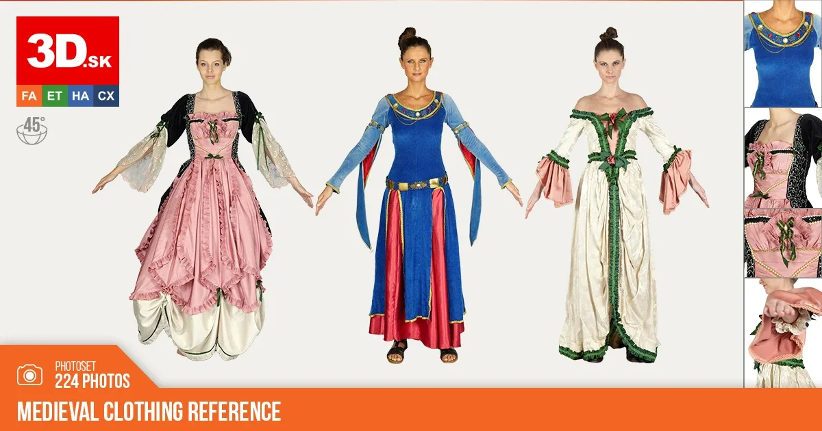 Historical Women's Clothing Reference #133