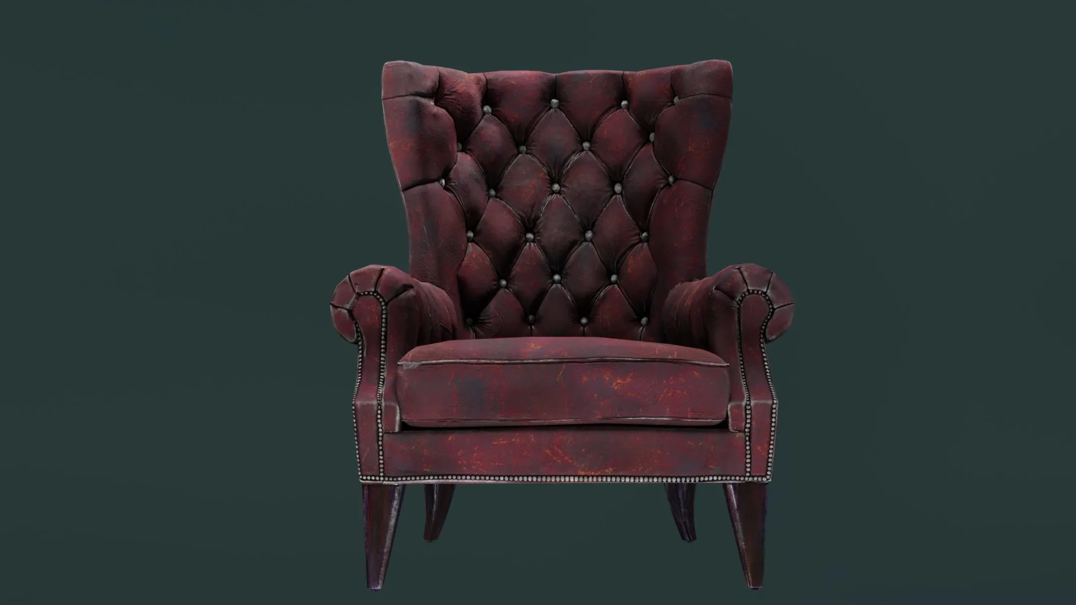 ARMCHAIR Low-poly